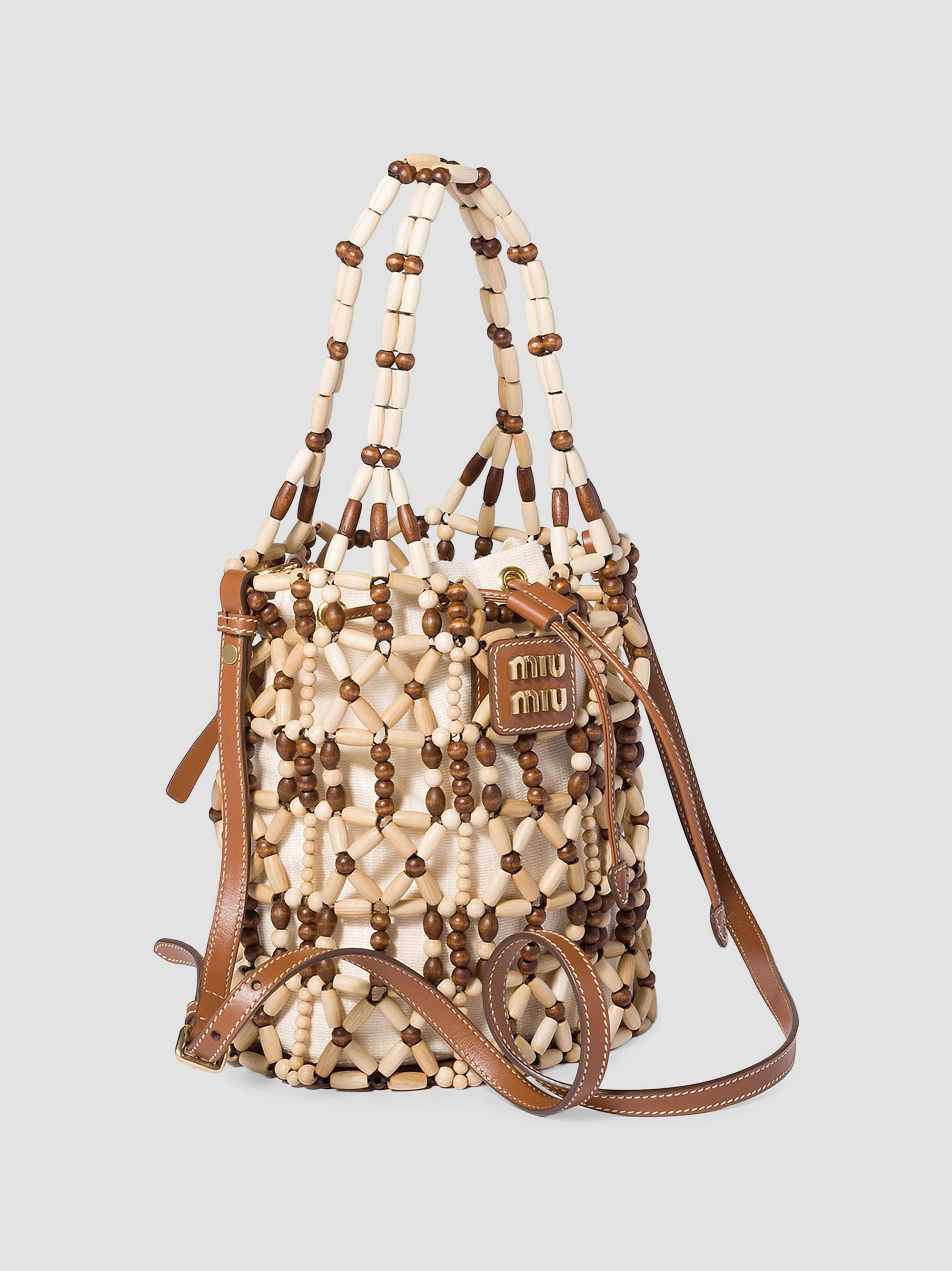Miu Miu Mesh Bucket Bag | Saks Fifth Avenue