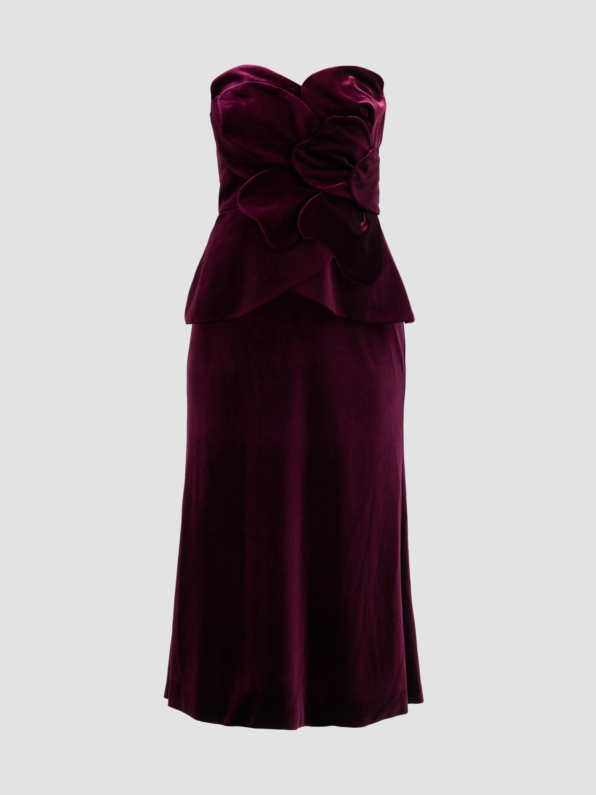 Women's Velvet Designer Cocktail Dresses