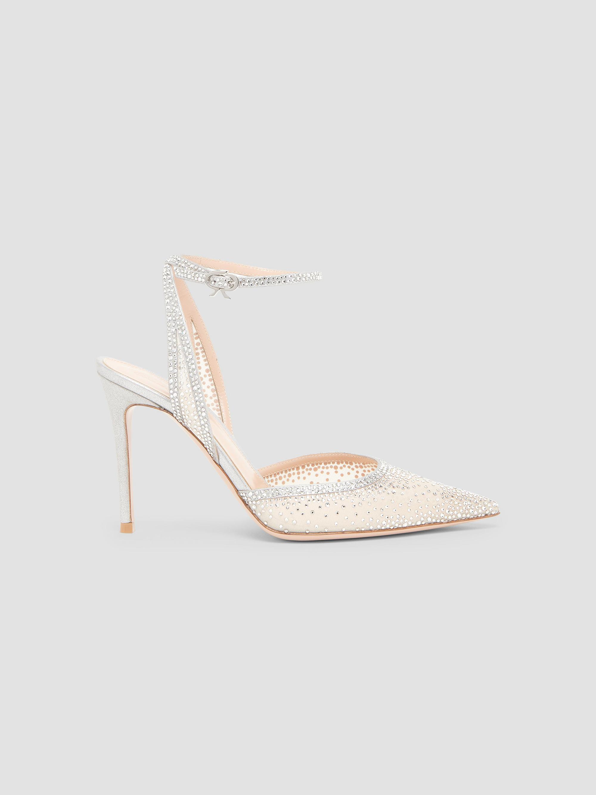 Gianvito Rossi Bijoux 85MM Leather Mules | Saks Fifth Avenue