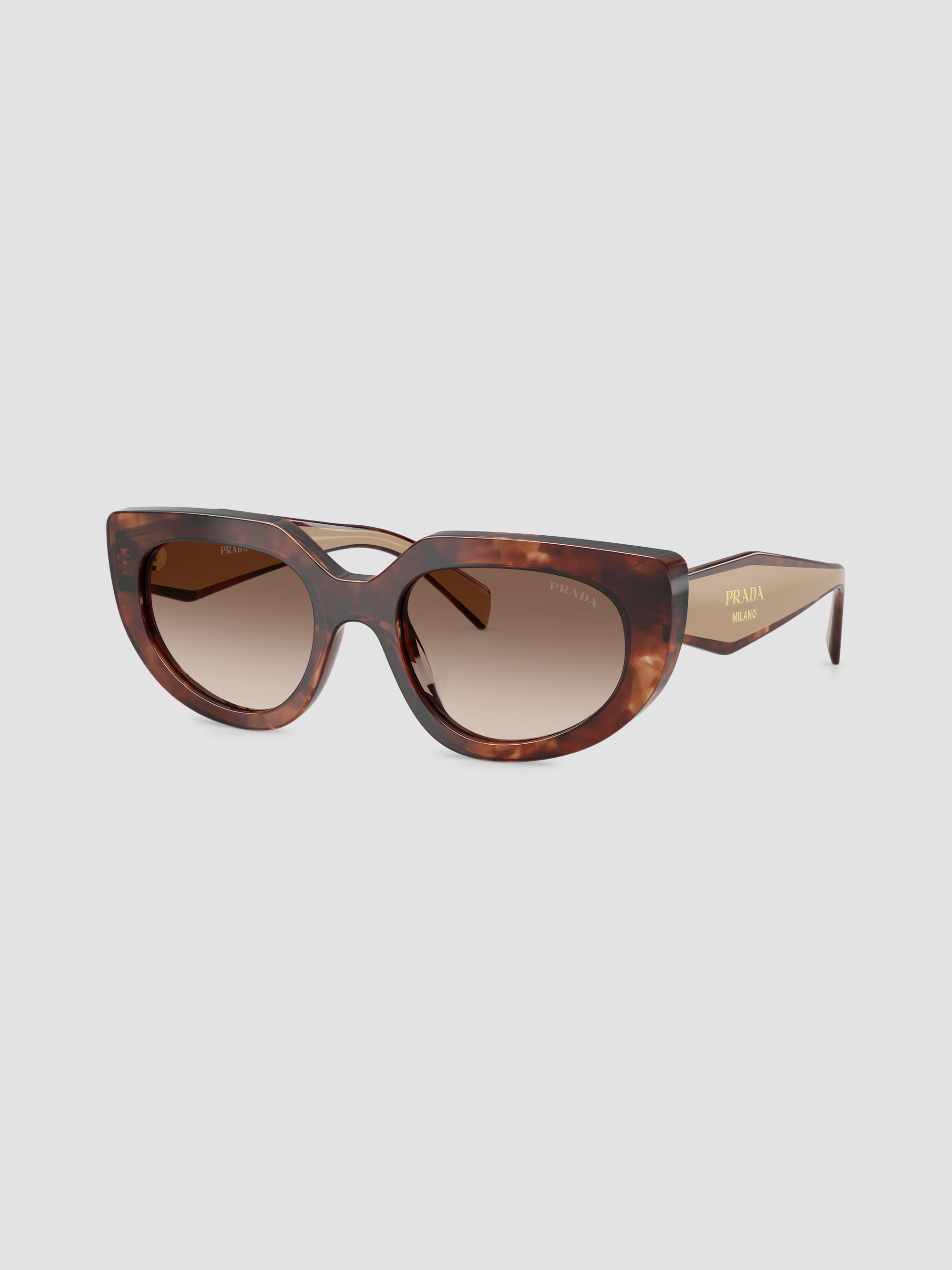 Prada 53MM Oval Sunglasses | Saks Fifth Avenue