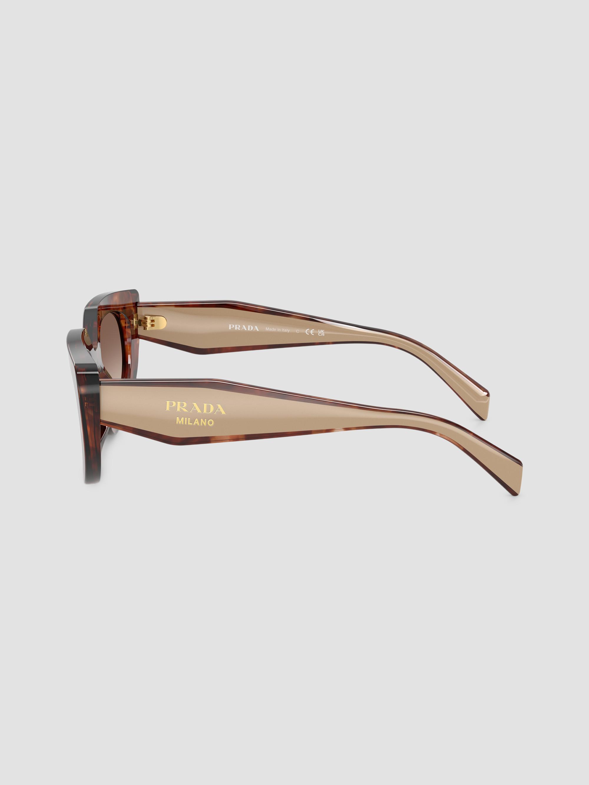 Prada 53MM Oval Sunglasses | Saks Fifth Avenue