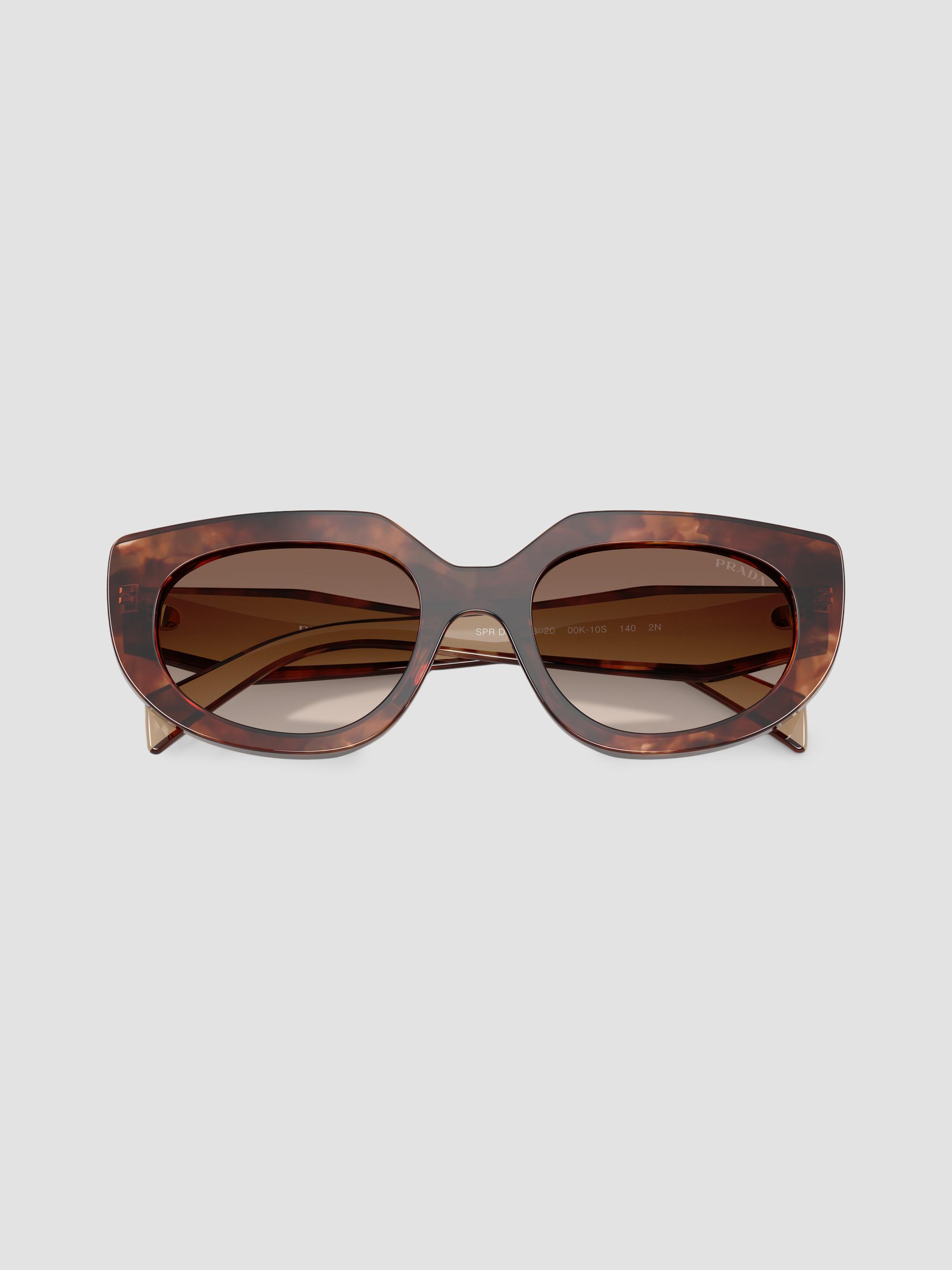 Prada 53MM Oval Sunglasses | Saks Fifth Avenue