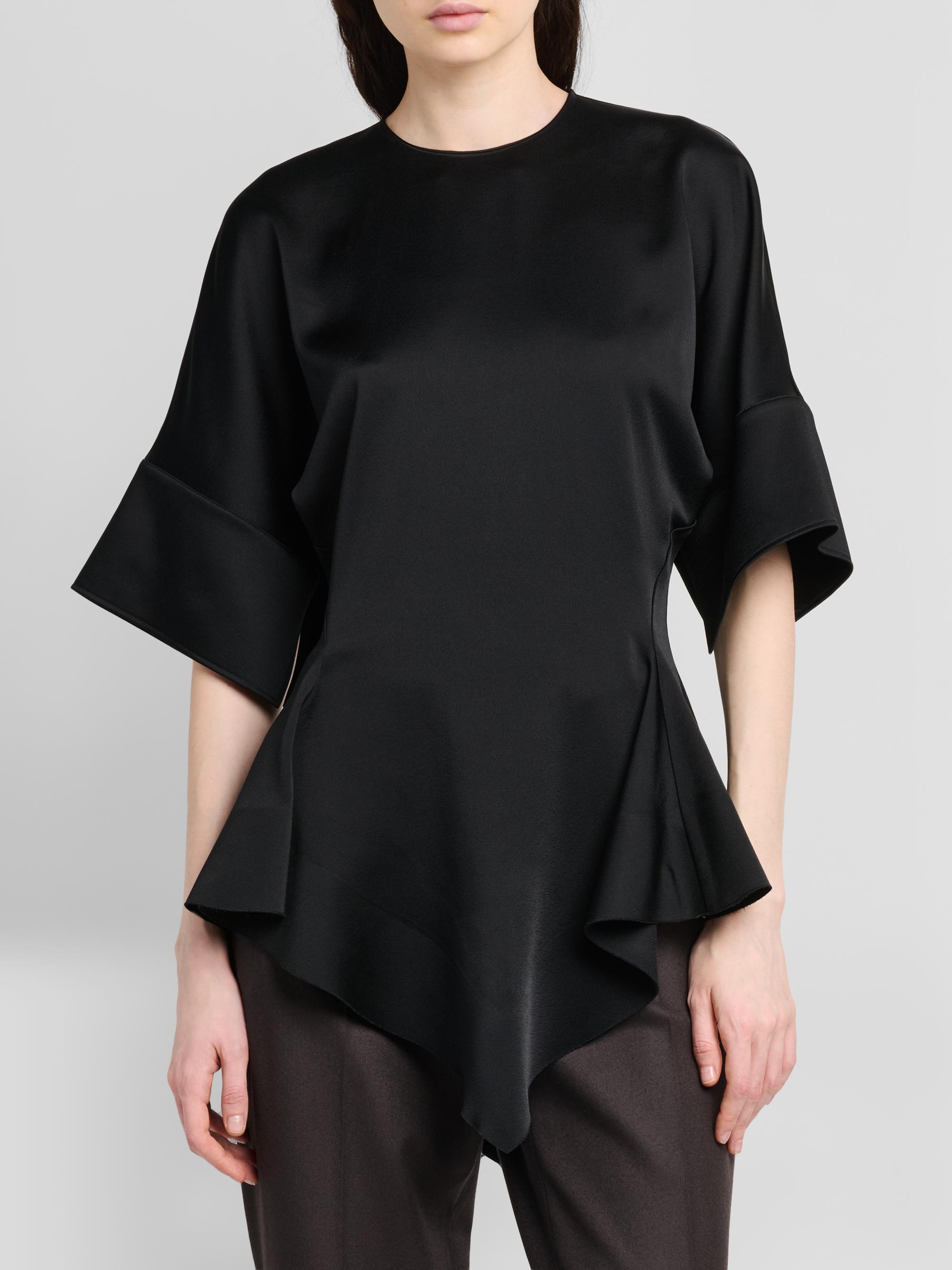 Stella McCartney Ruffled Satin Top | Saks Fifth Avenue