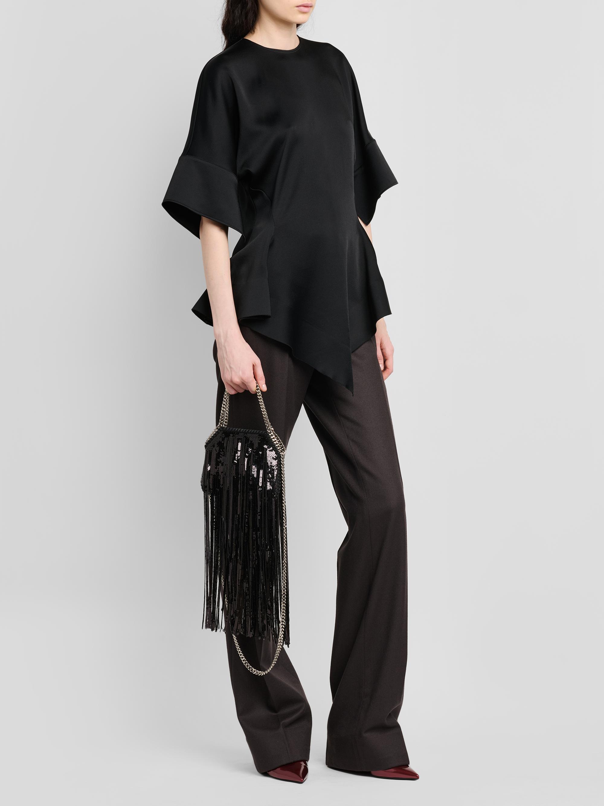 Stella McCartney Ruffled Satin Top | Saks Fifth Avenue