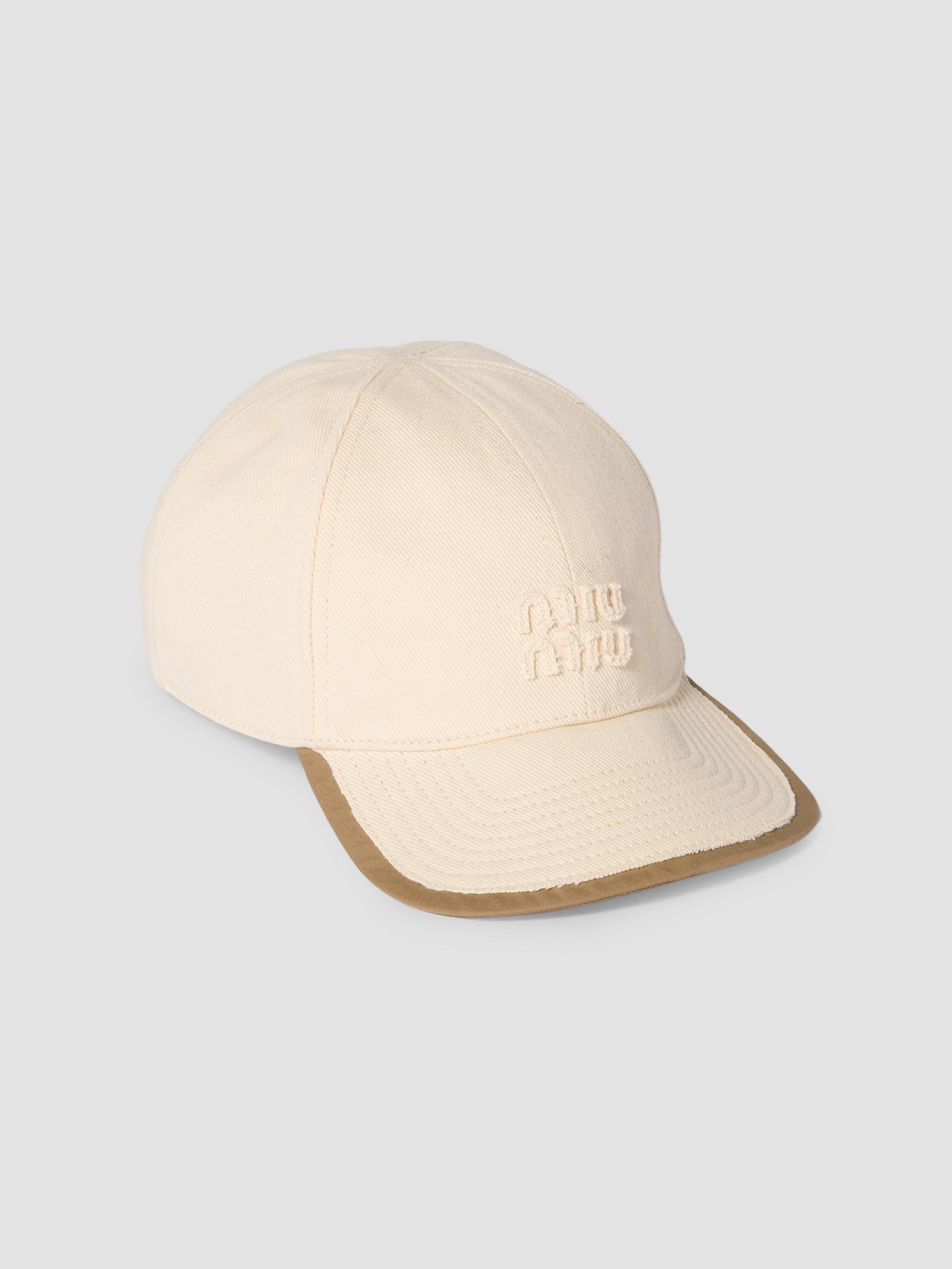 Miu Miu Drill and Fleece Cap | Saks Fifth Avenue