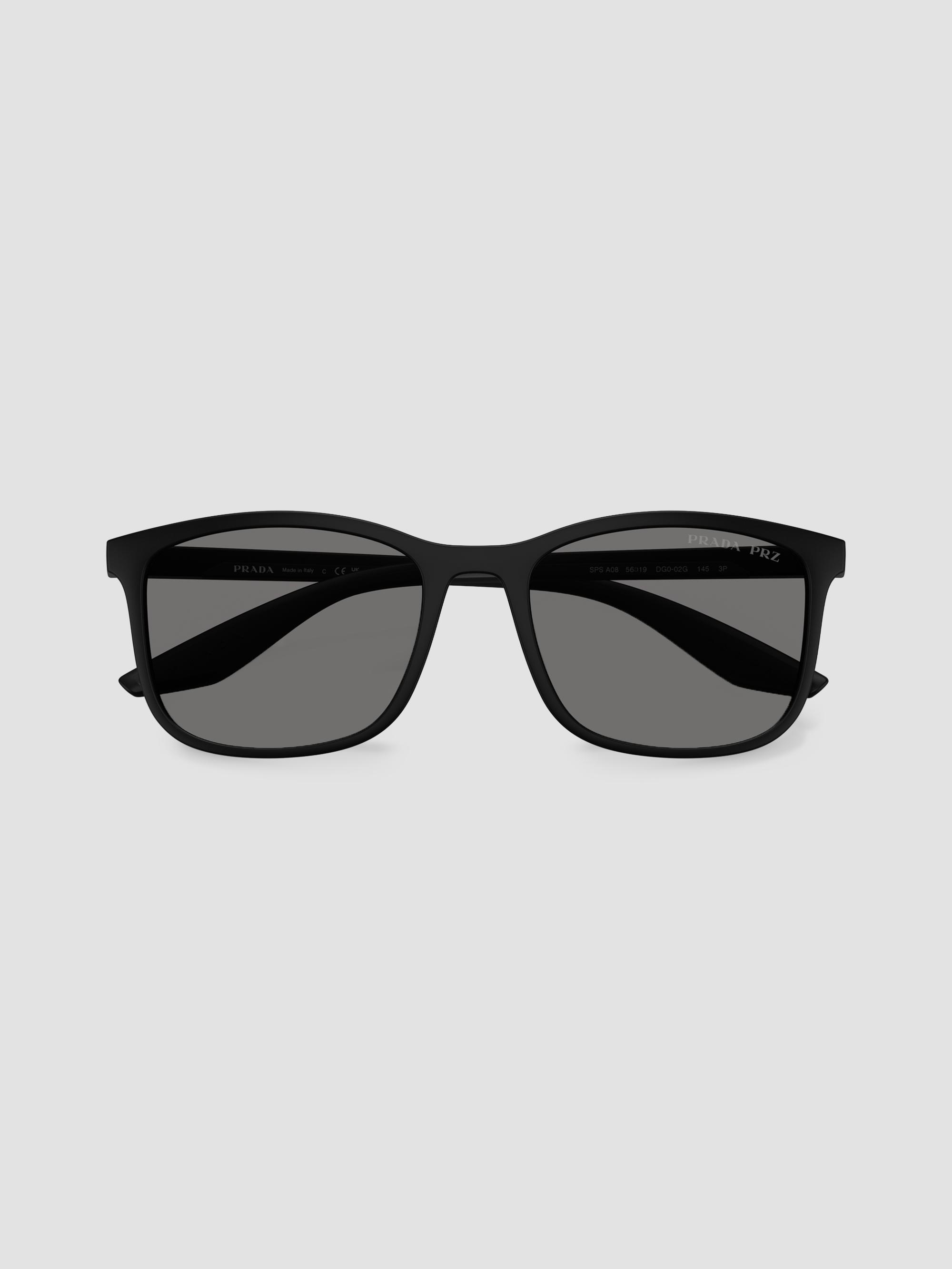 Prada Linea Rossa 56MM Rectangular Sunglasses | Saks Fifth Avenue
