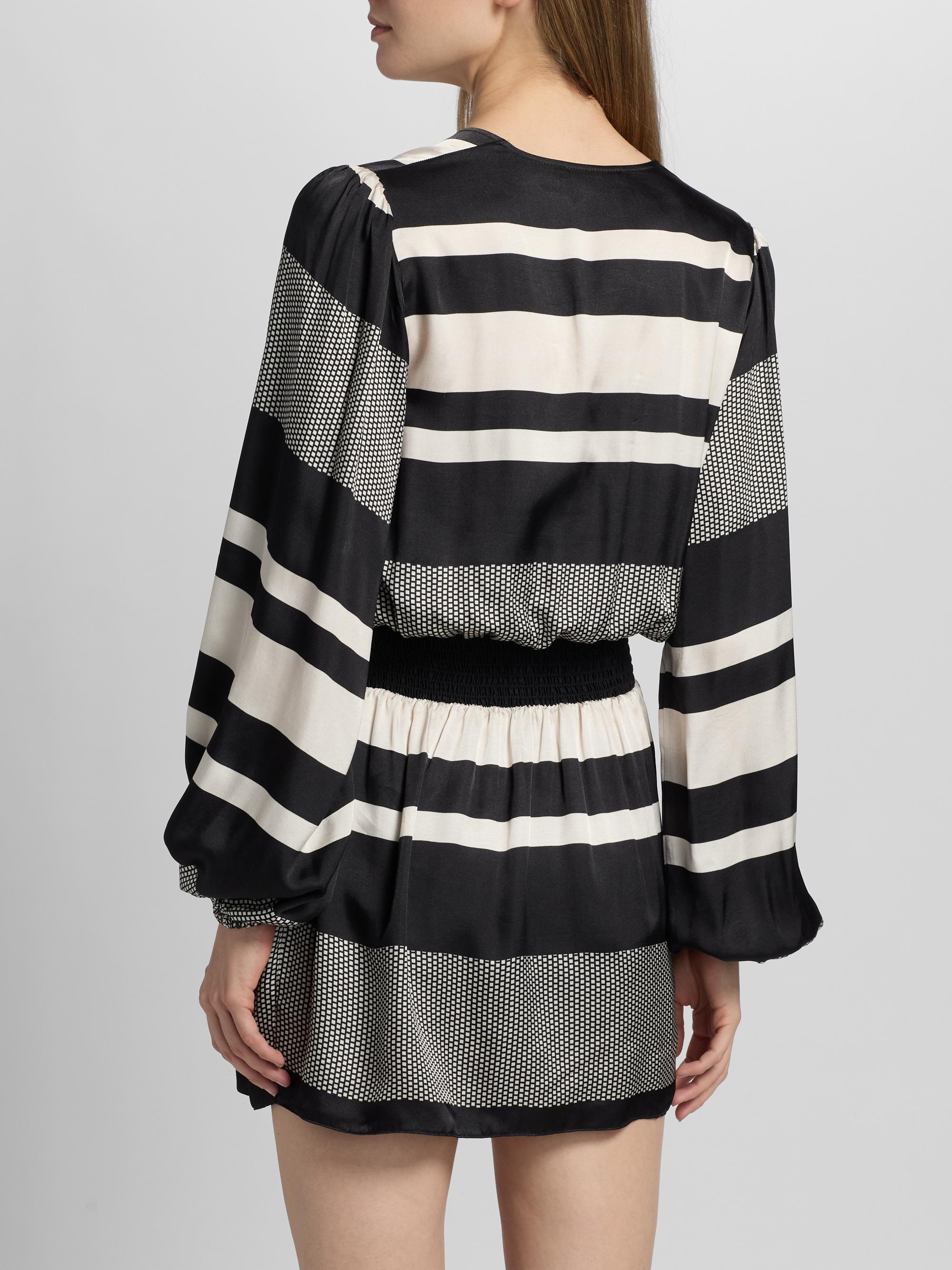 Ramy Brook Nina Printed Tie-Waist Mini Dress | Saks Fifth Avenue