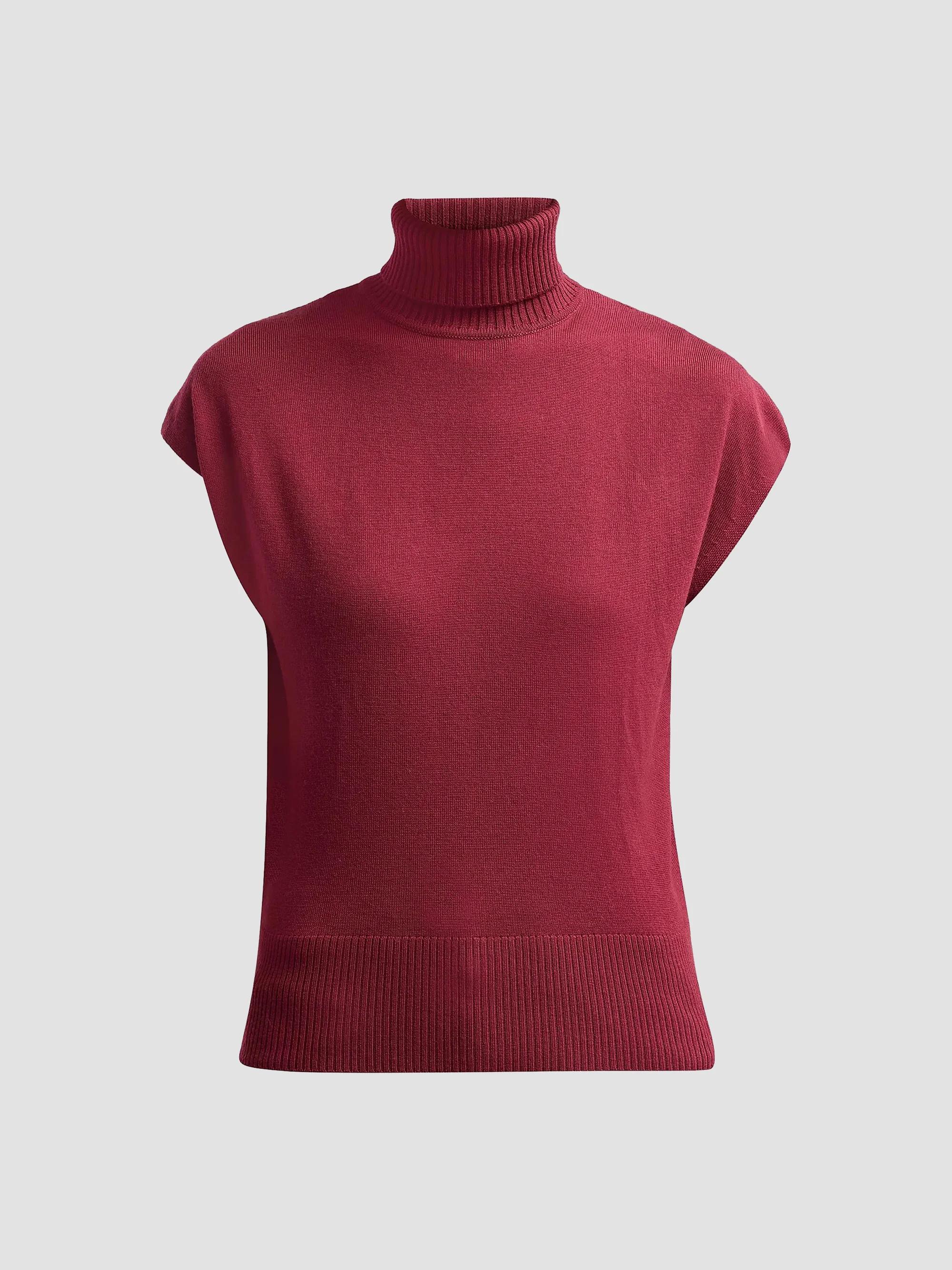 Ramy Brook Natalie Cap-Sleeve Wool Sweater | Saks Fifth Avenue