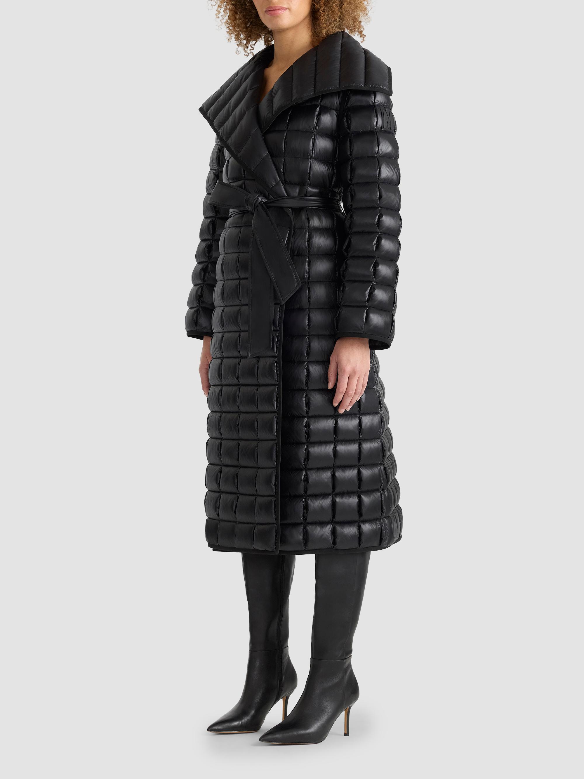 Mackage Women's Diva Long Down Coat - Black | Thumbnail 4