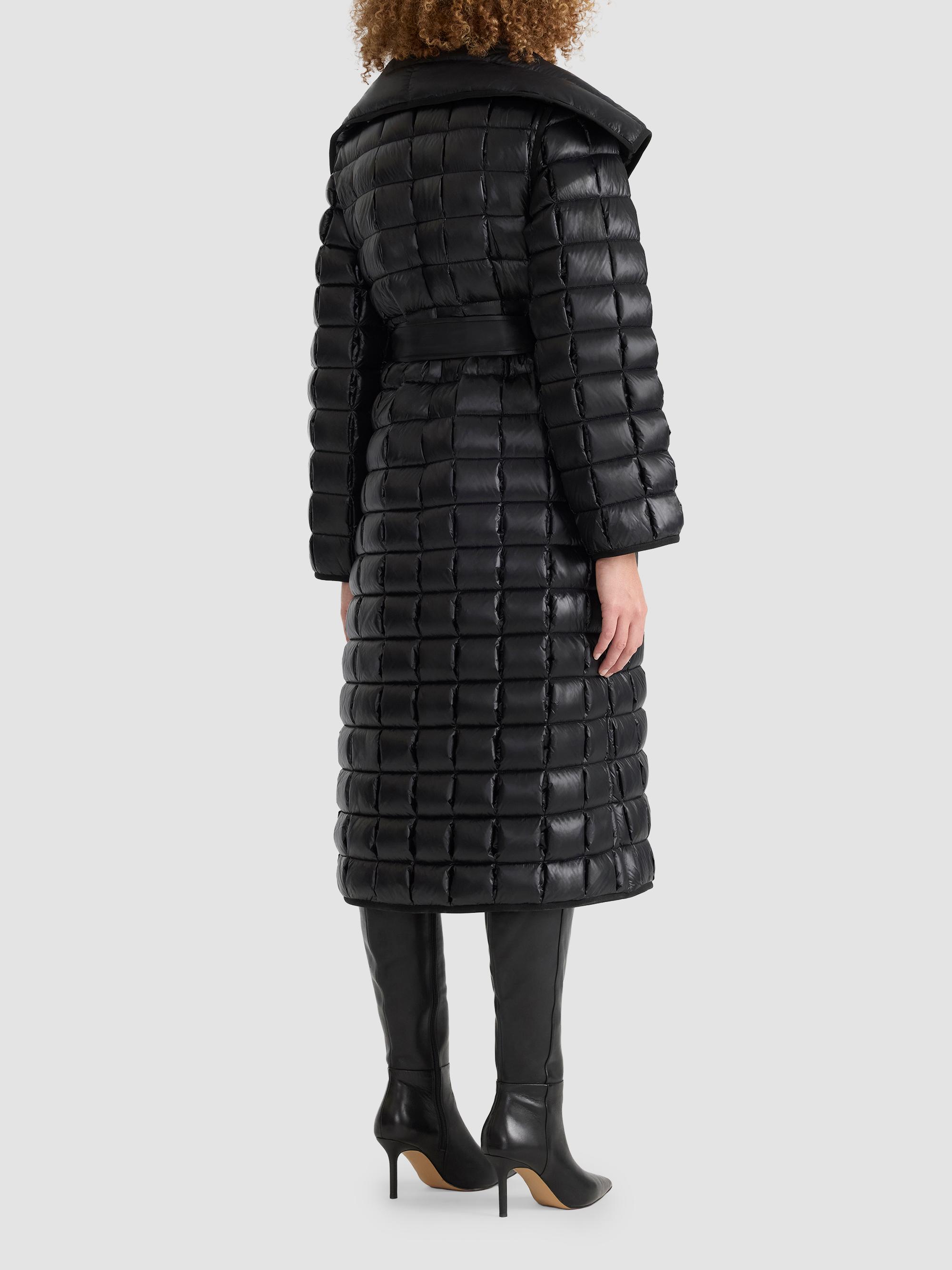 Mackage Women's Diva Long Down Coat - Black | Thumbnail 6