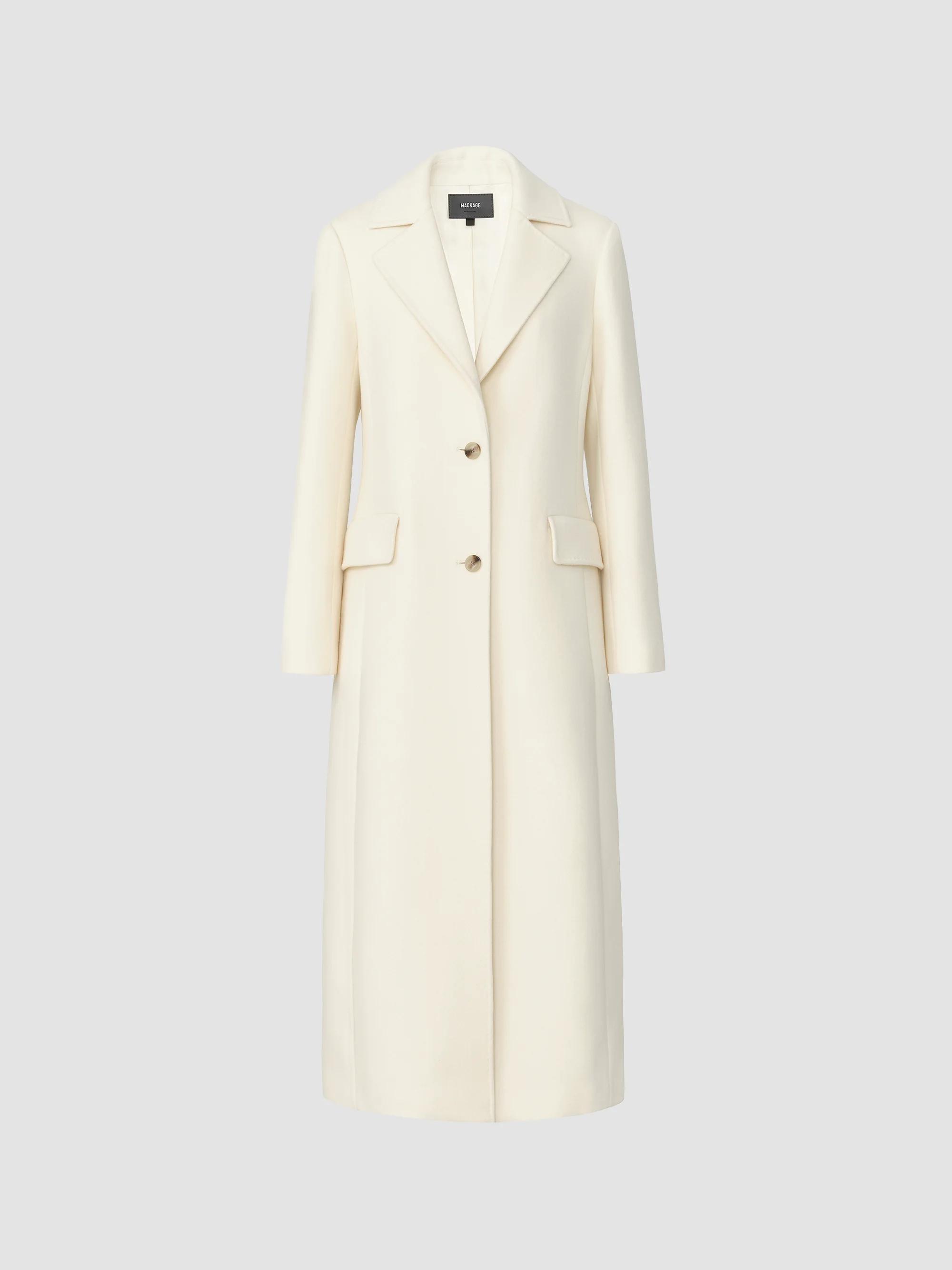 Milly Peak Lapel Wool-Blend Coat | Saks Fifth Avenue