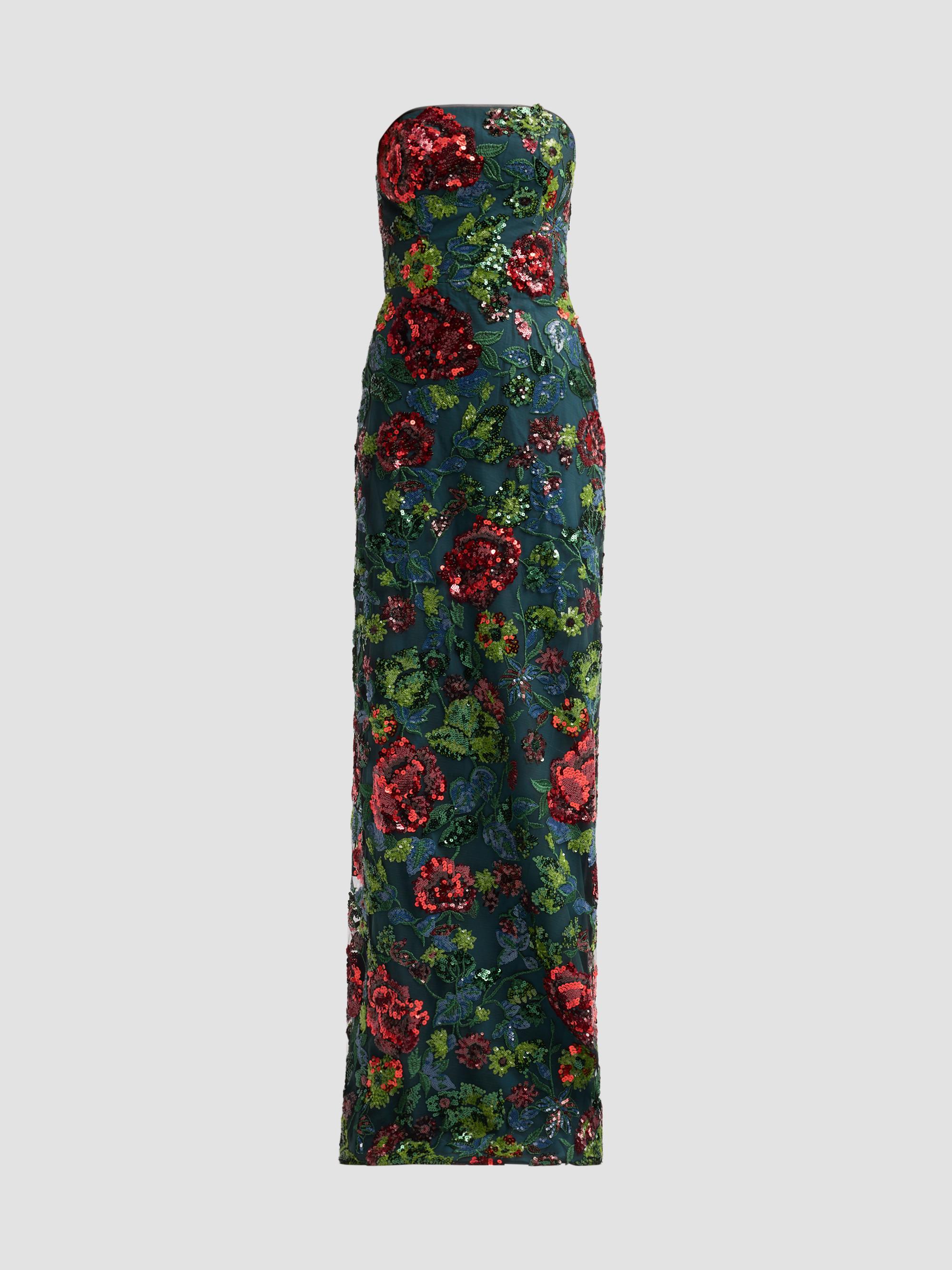 【ramomi様】専用・赤360g×2袋≪フォロー＆リピート割特価≫ Ramy Brook Darbi Stretch-Silk Floral Gown | Saks Fifth Avenue