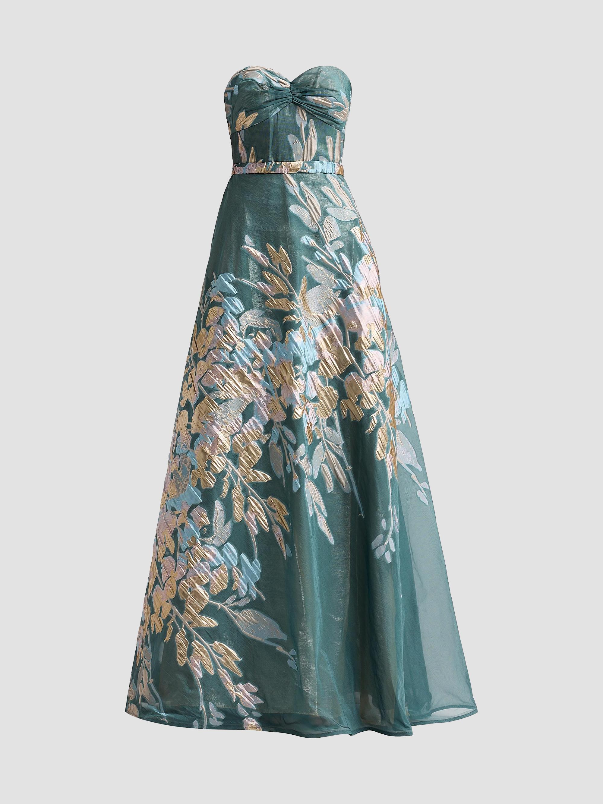 cassie dress garden green staud CASSIE DRESS | GARDEN GREEN