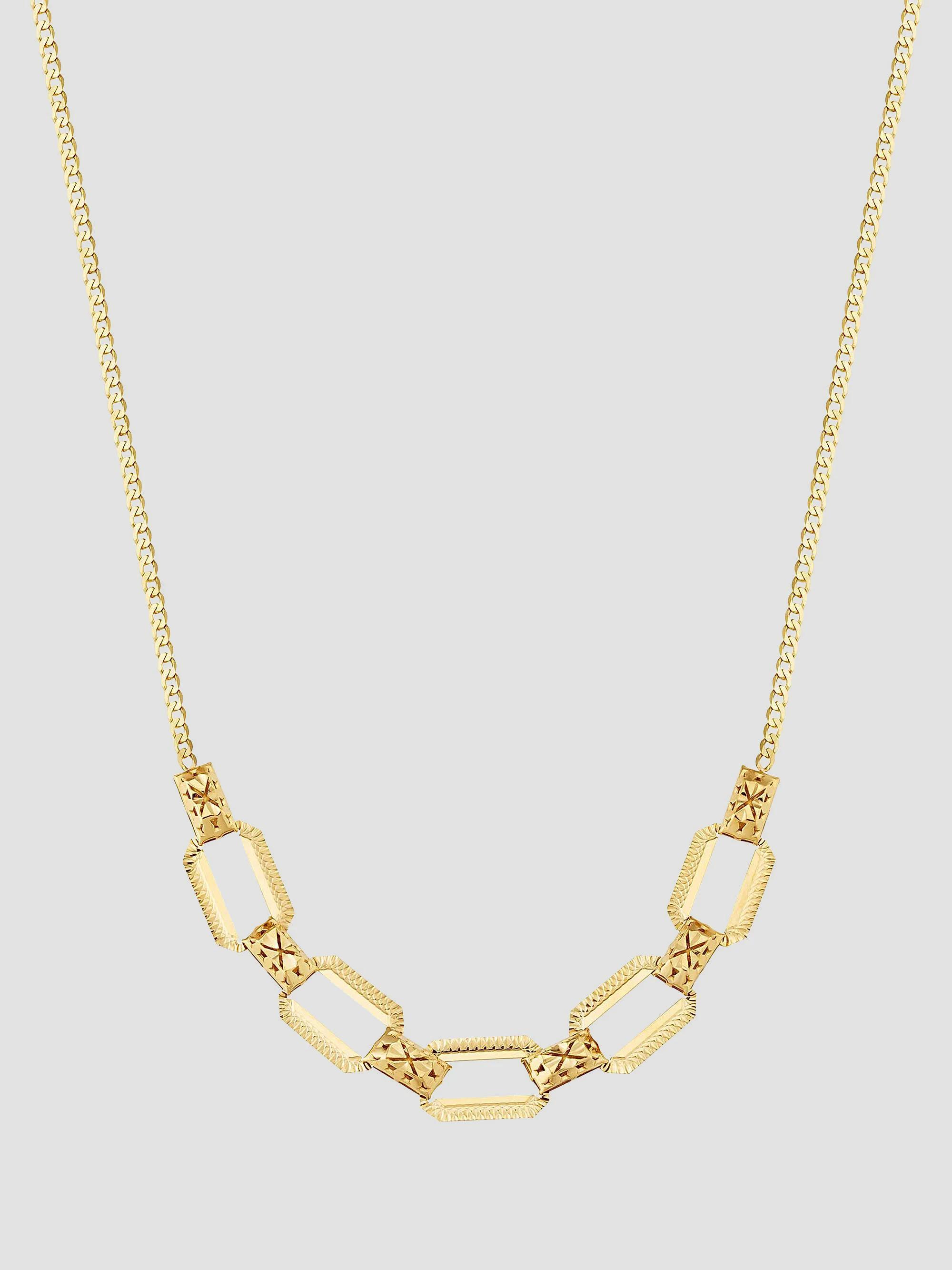Oradina Women's 14K Yellow Gold Bellisima Necklace - Gold