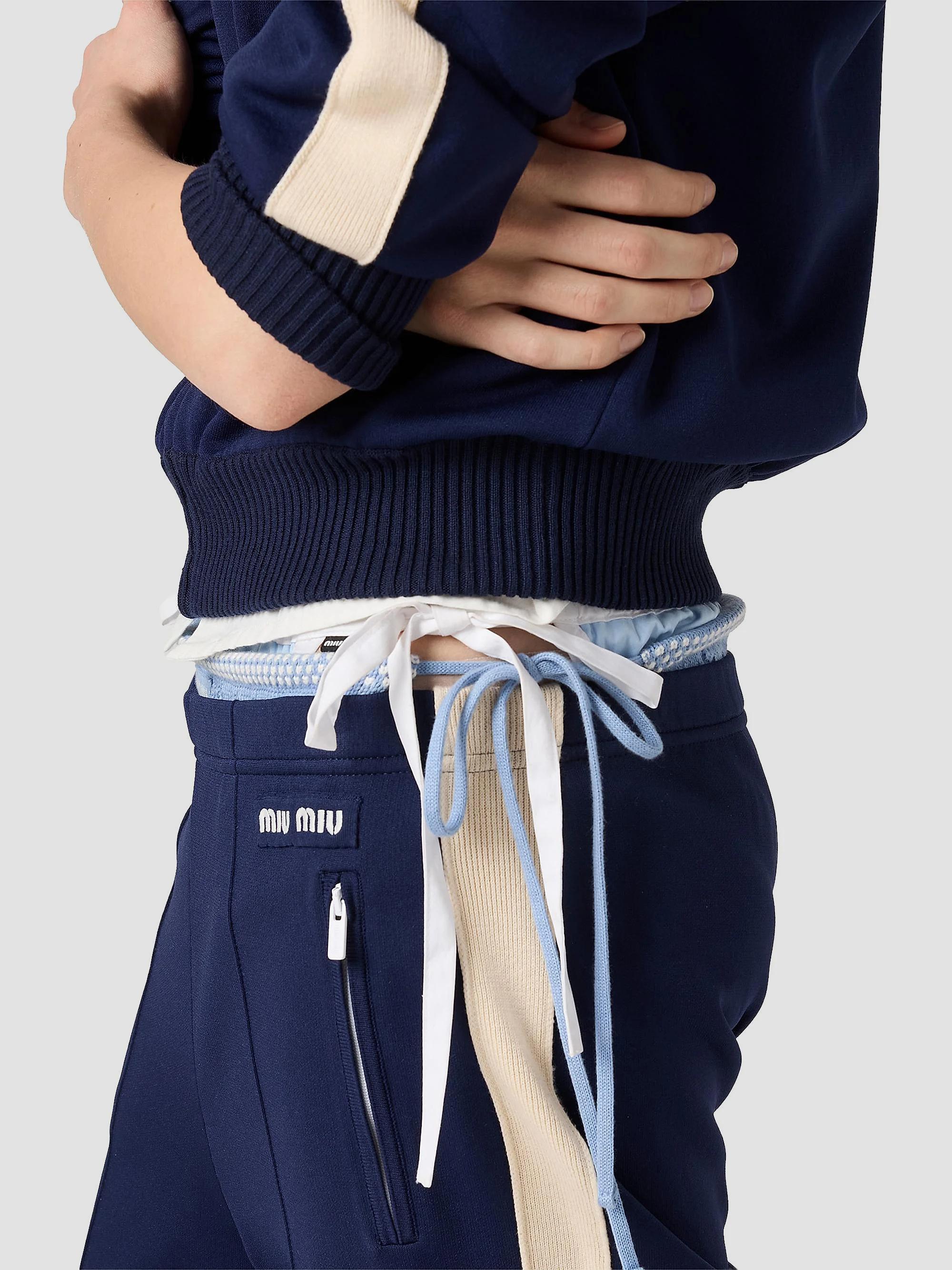 Miu Miu Technical Fabric Pants | Saks Fifth Avenue