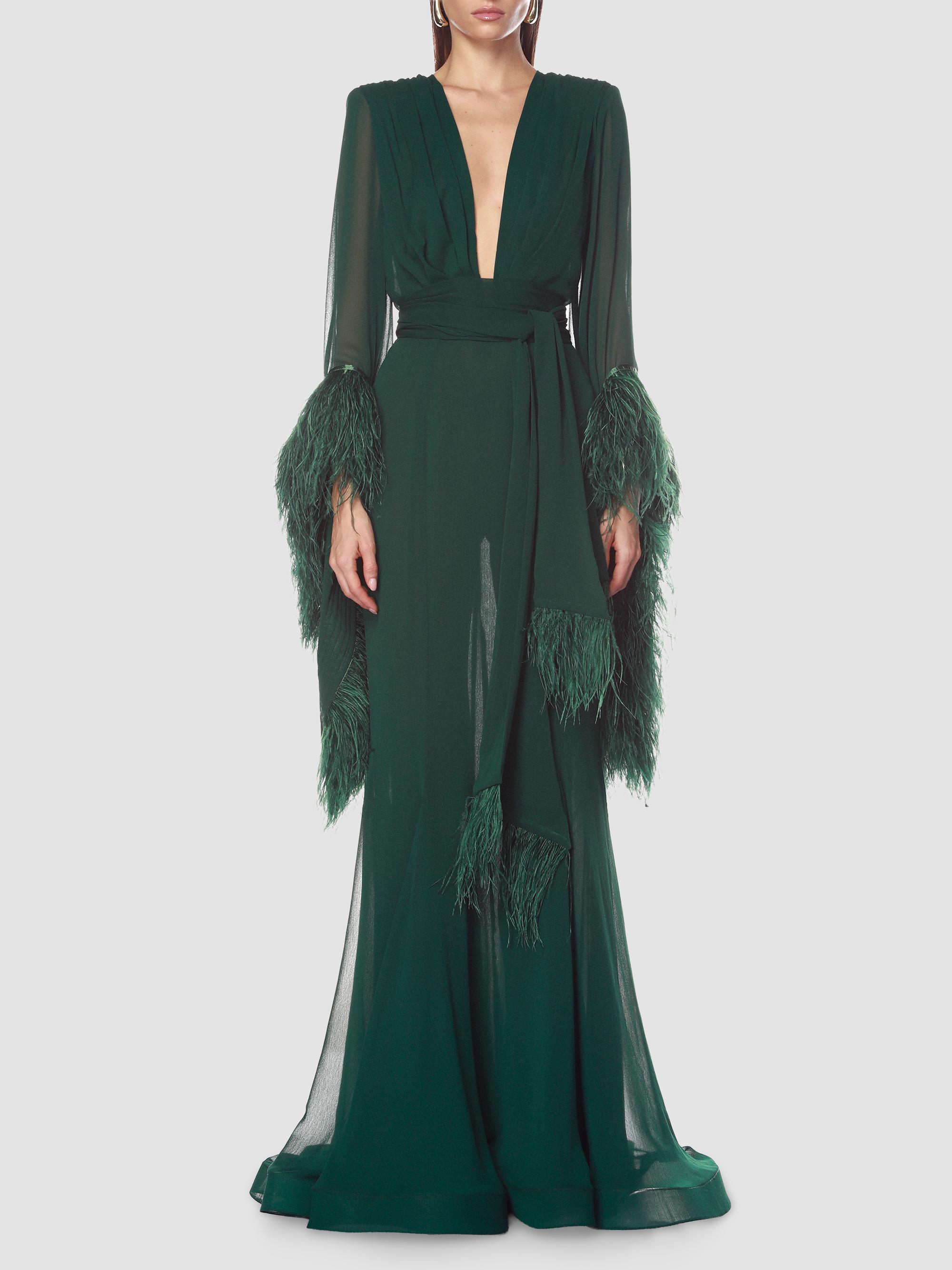 black tie dresses saks Women's Designer Evening Gowns formal chocolate brown dress