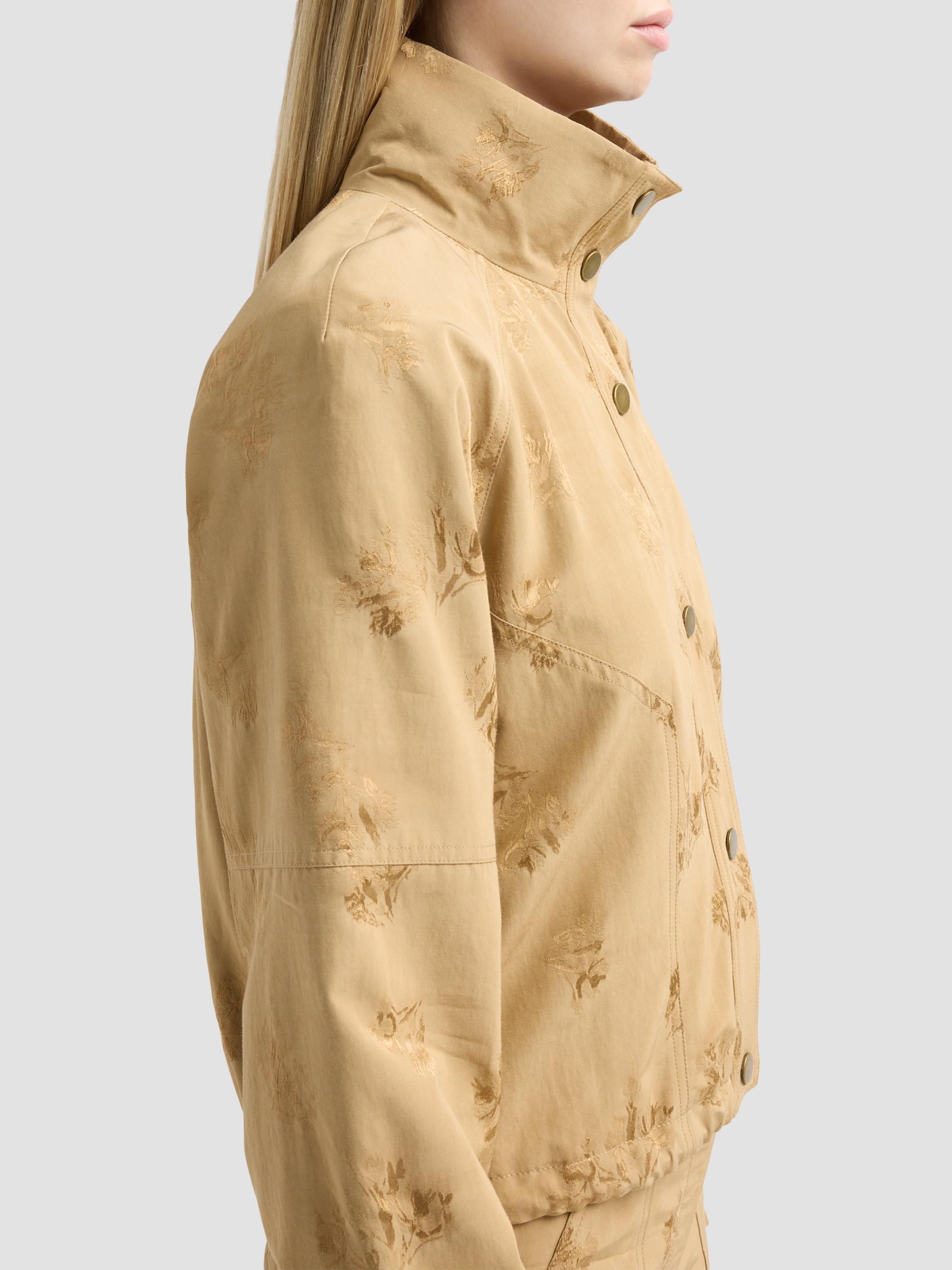Veronica Beard Women's Ainsworth Paisley Cotton-Blend Jacket - Sand | Thumbnail 5