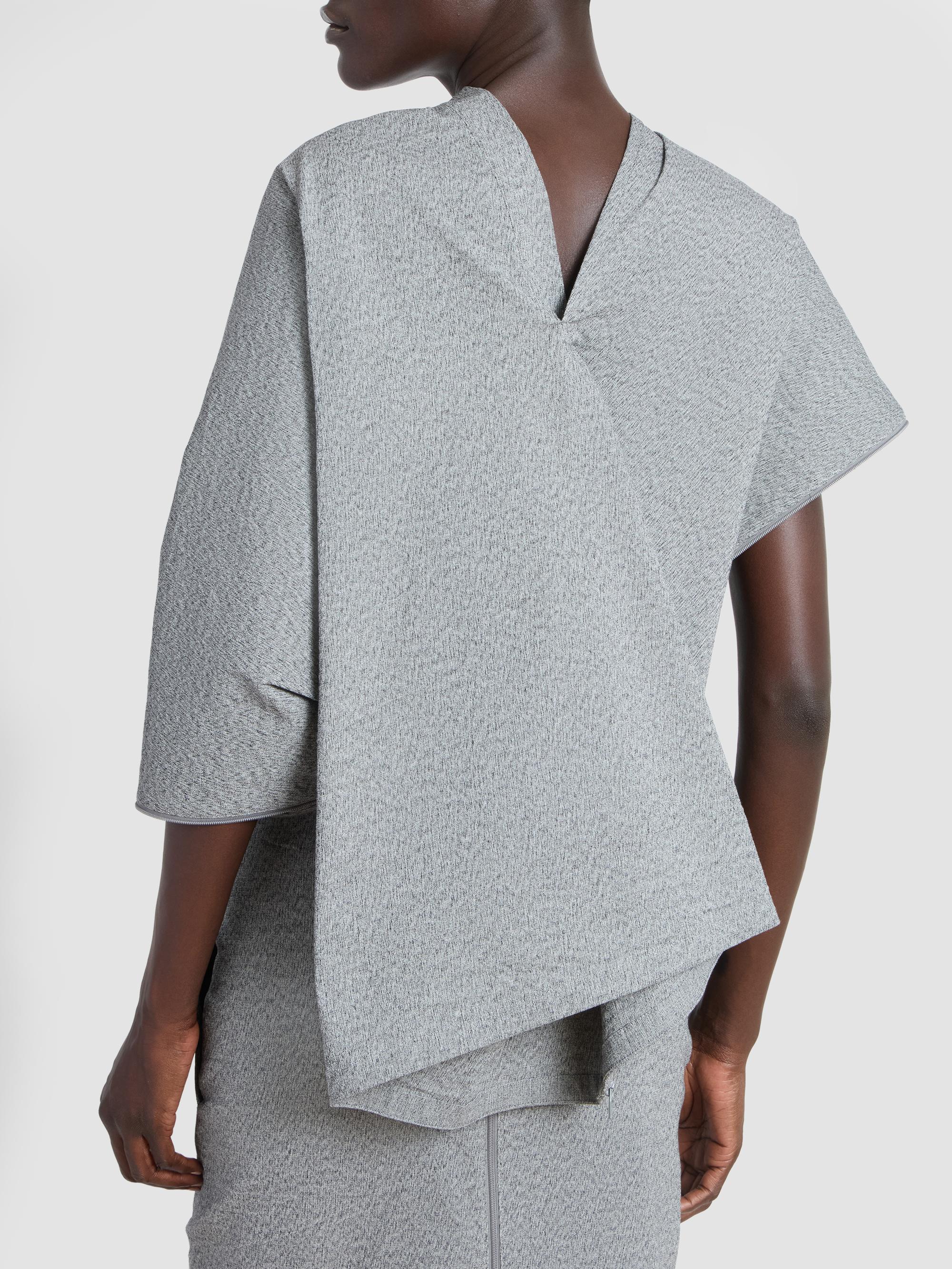Issey Miyake Allow Pebbled Drape Maxi Dress | Saks Fifth Avenue