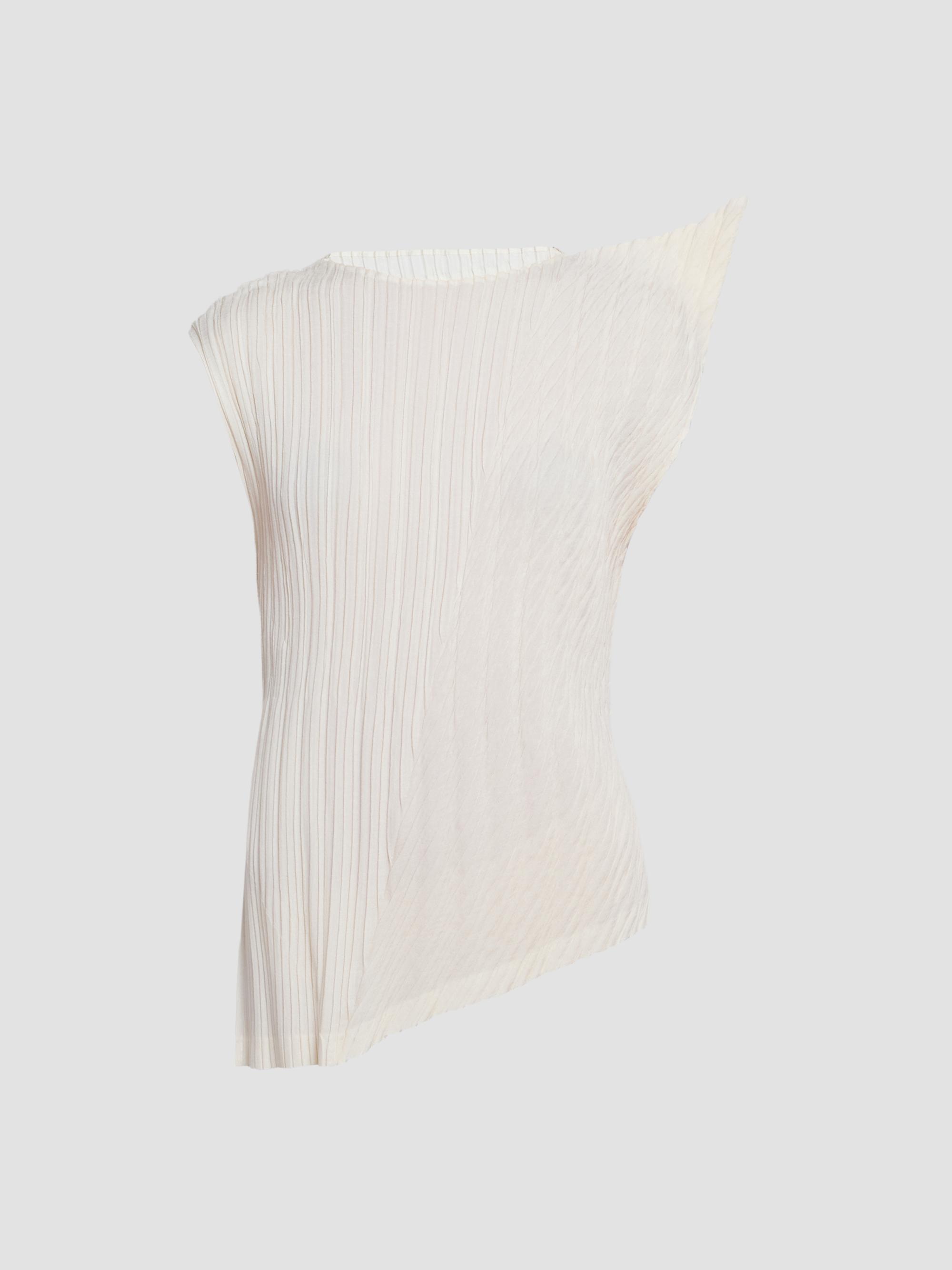 2026FW ISSEY MIYAKE UNFURLING PLEATS白 Issey Miyake Unfurling Pleats Shirt | Saks Fifth Avenue