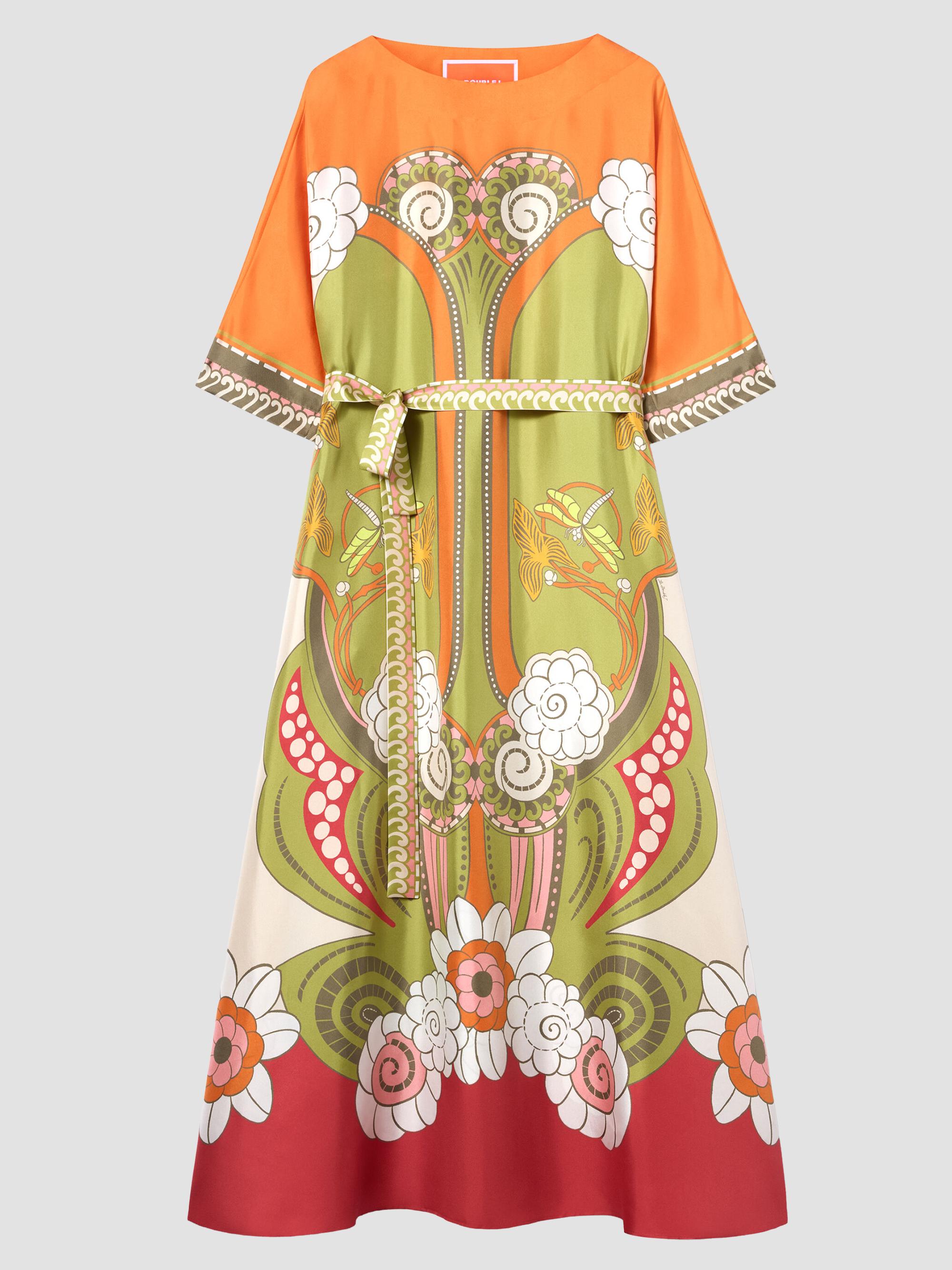 La DoubleJ Women's Muumuu Dress - Ambrosia Placee Green | Thumbnail 5