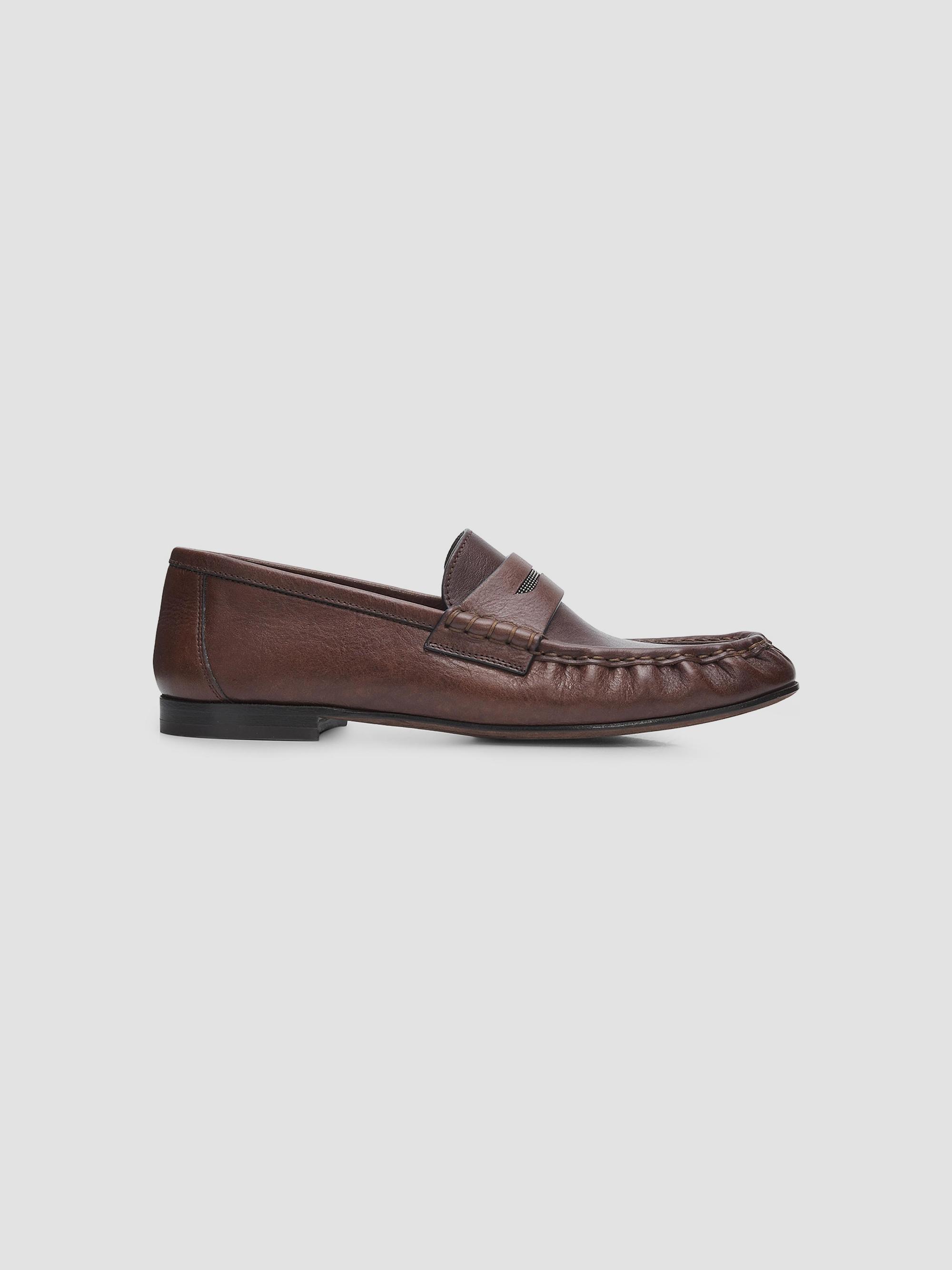 Brunello Cucinelli Leather Loafers | Saks Fifth Avenue