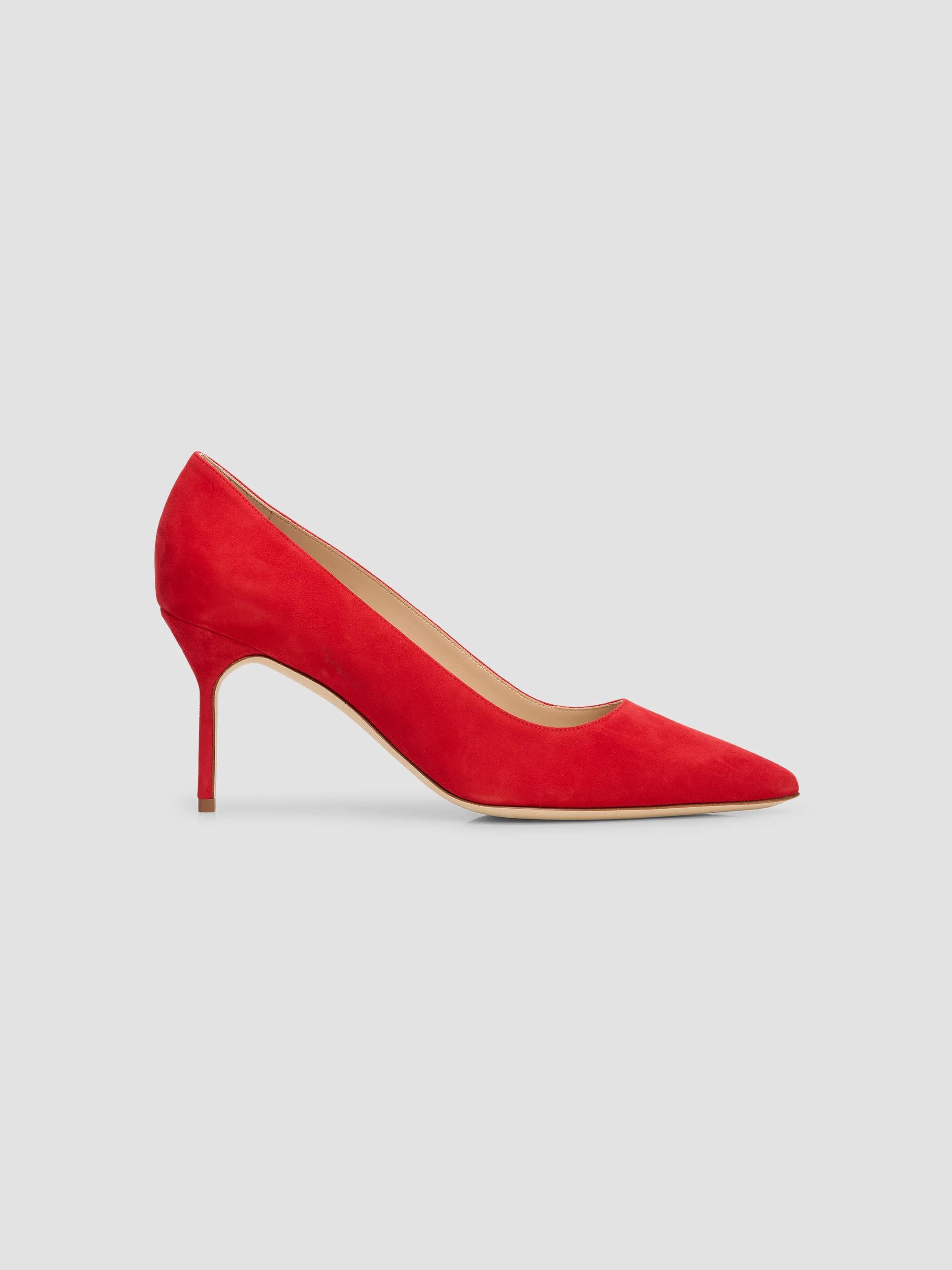 70MM Suede Pumps