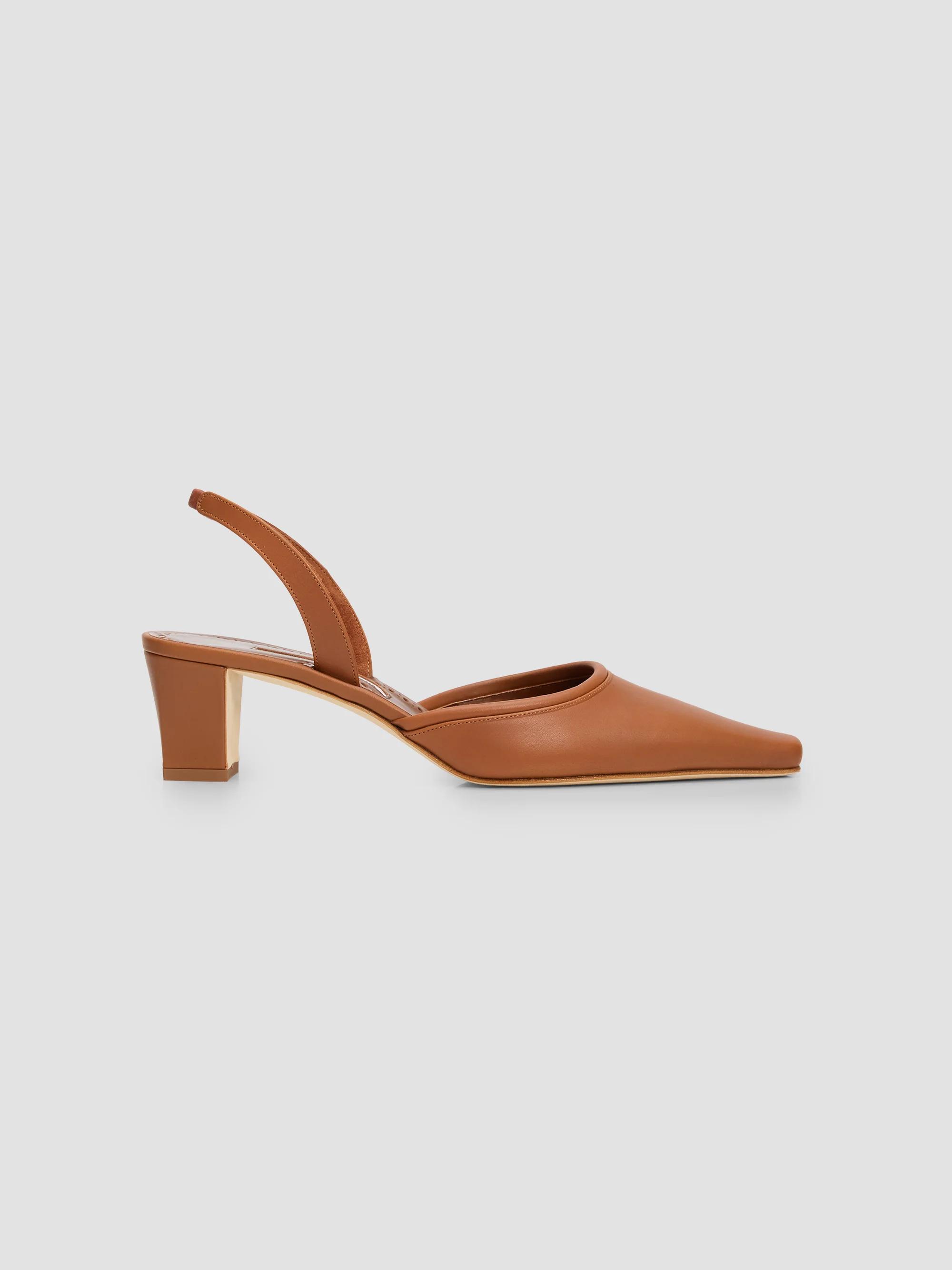 Manolo Blahnik Jadarona 70MM Leather Mules | Saks Fifth Avenue