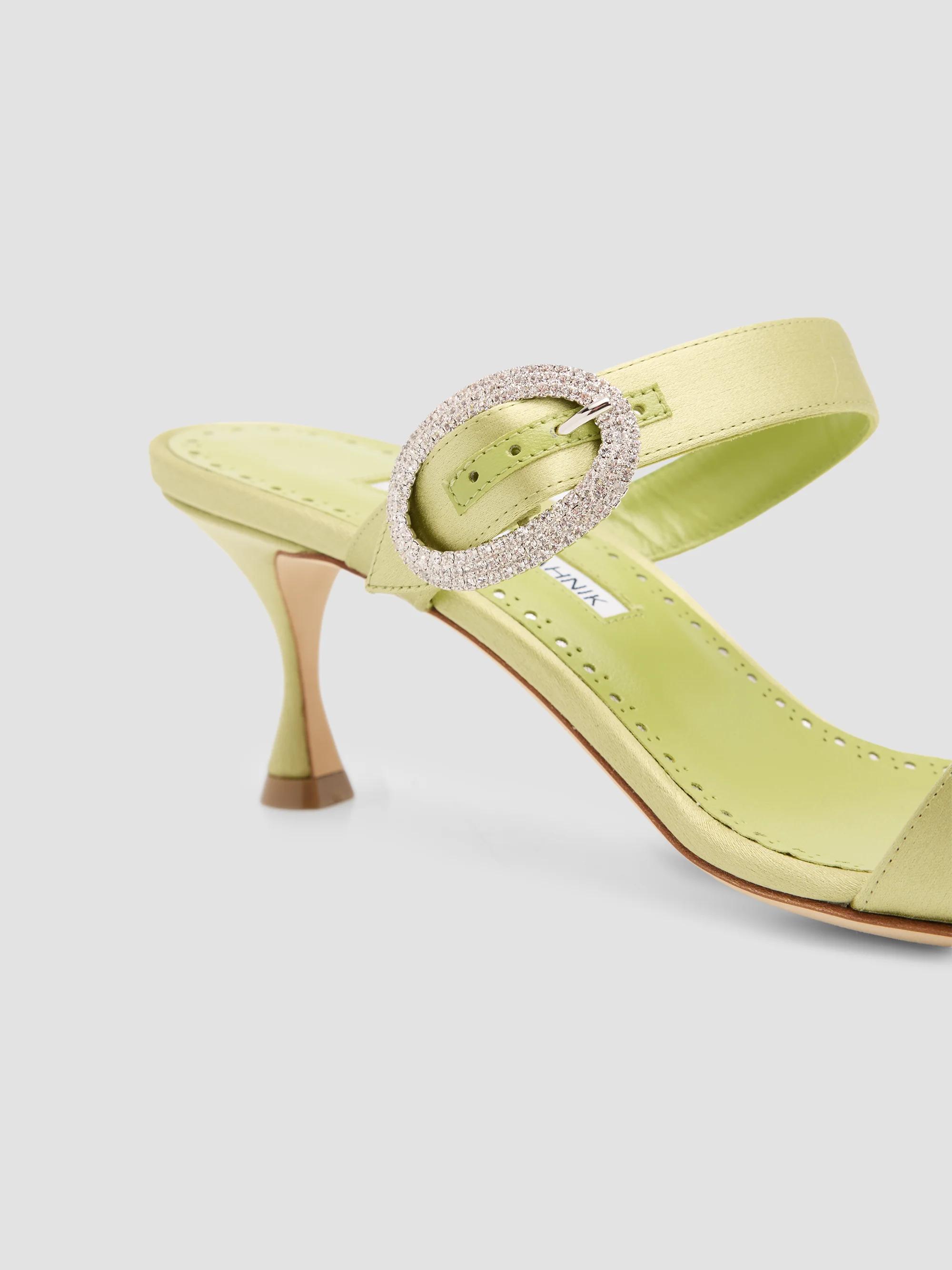 Manolo Blahnik Zutosanmu 50MM Sandals | Saks Fifth Avenue