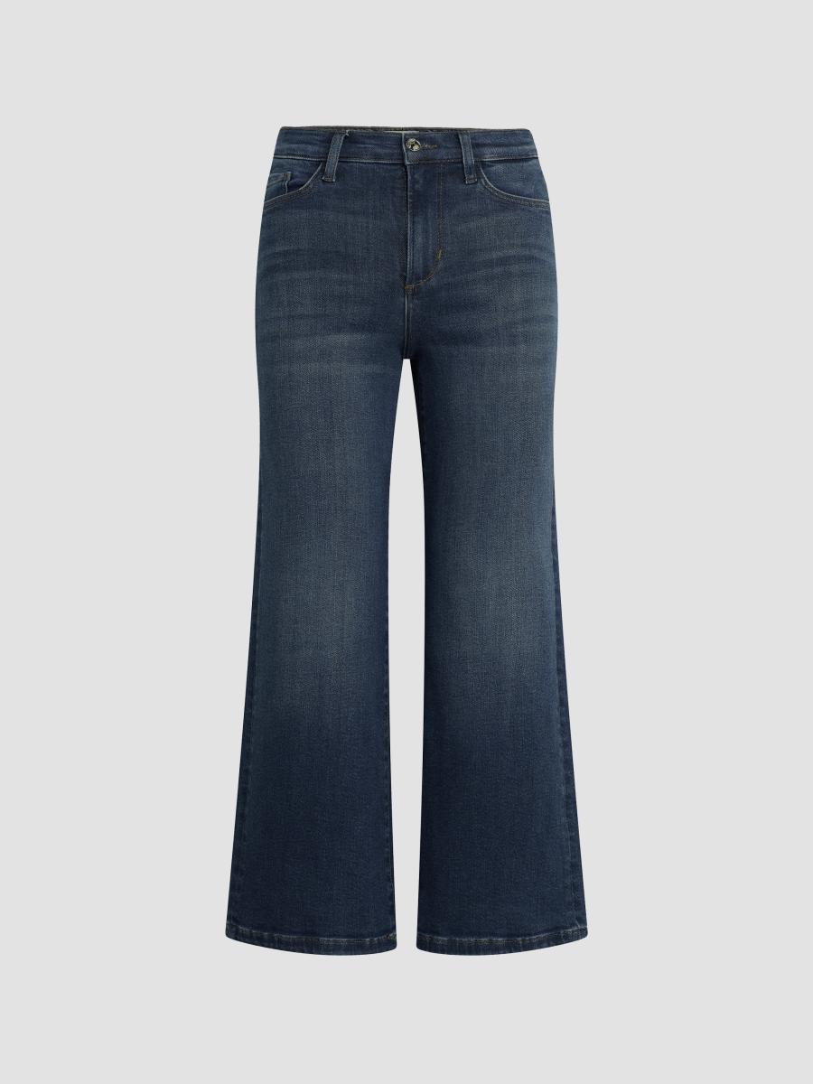 Favorite Daughter Women's The Ruby High-rise Wide-leg Jeans In Santa Fe