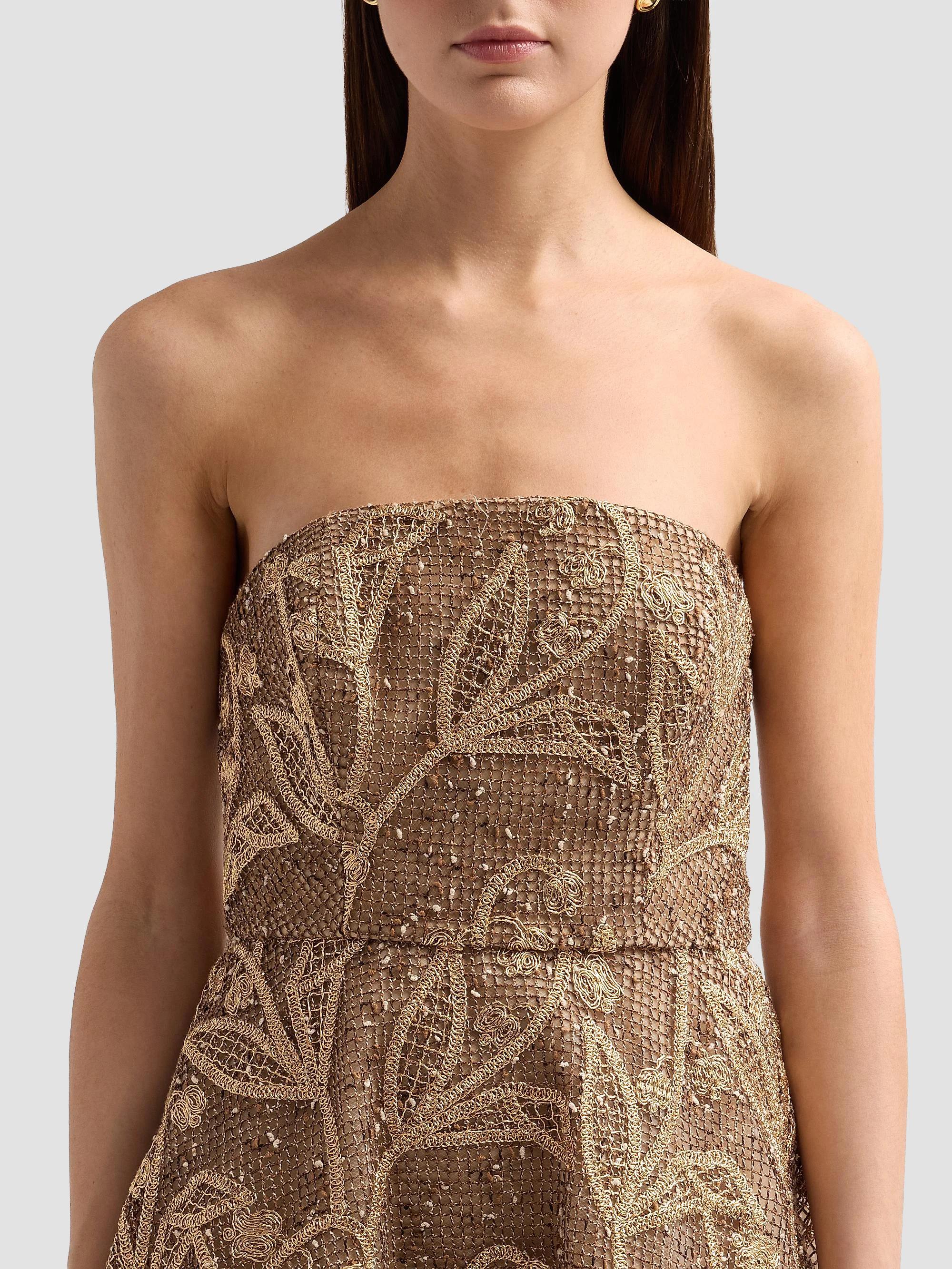 Milly Petunia Embroidered Lace Dress