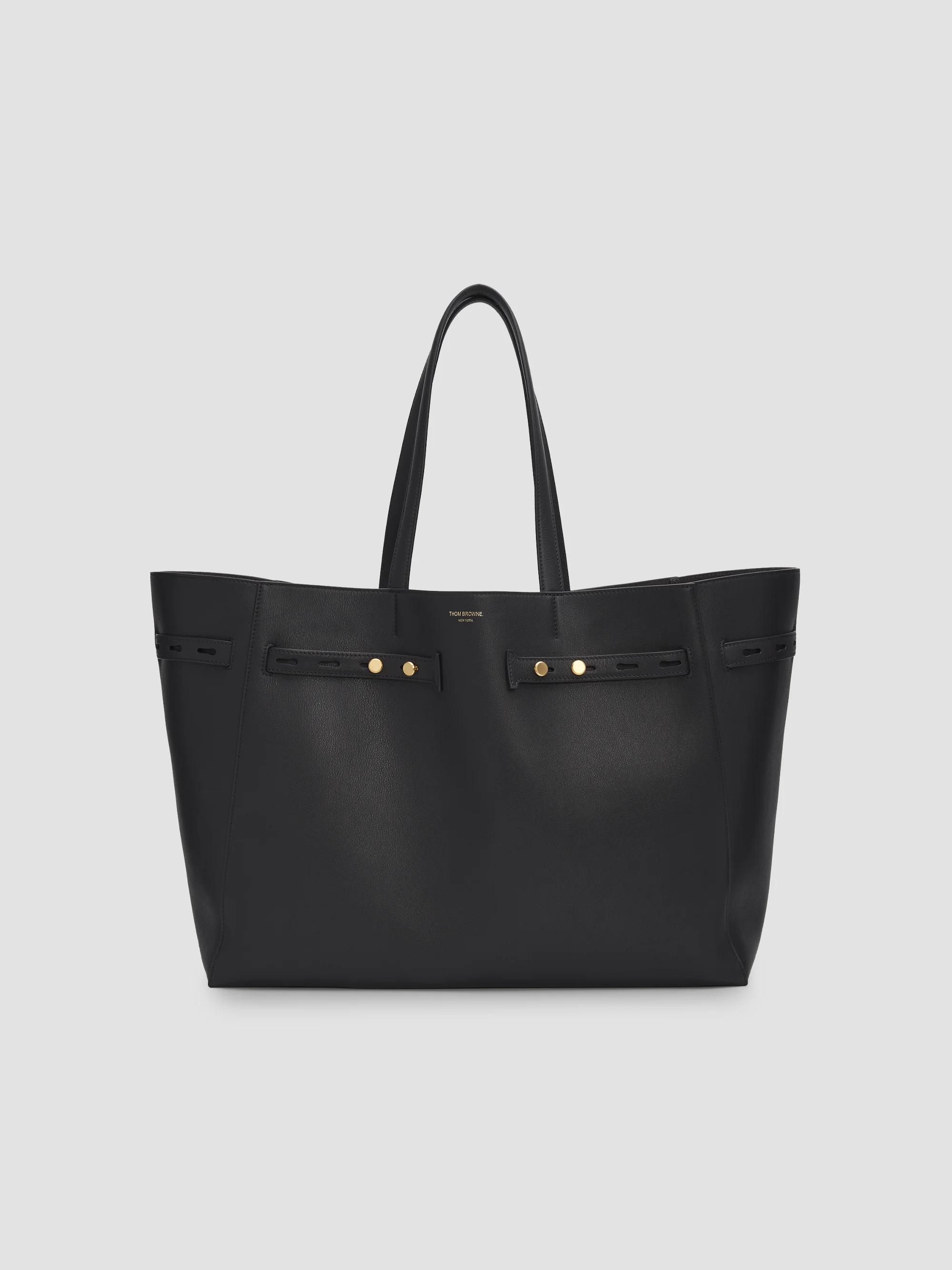 The Row Soft Margaux Leather Top Handle Bag | Saks Fifth Avenue
