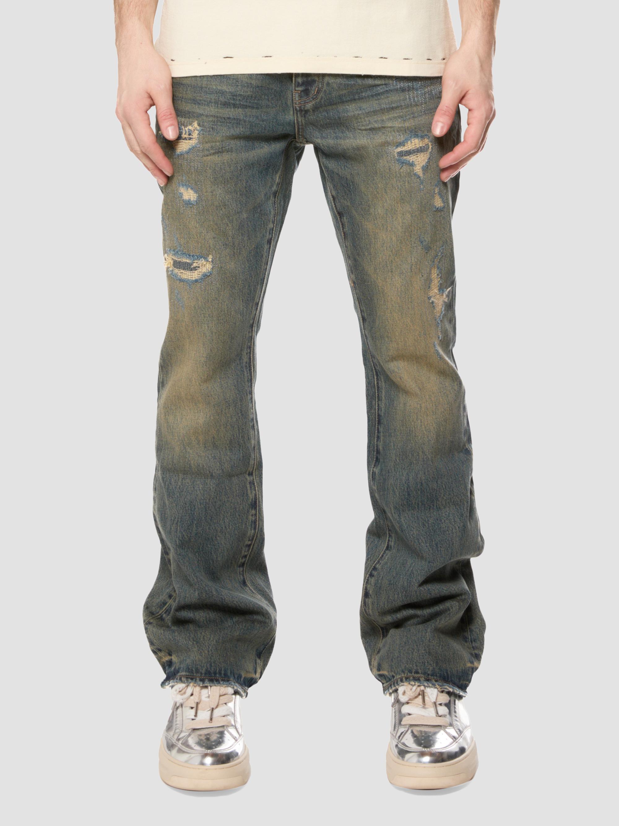 Purple Brand P002 Knee Slit Rinse Slim Jeans | Saks Fifth Avenue
