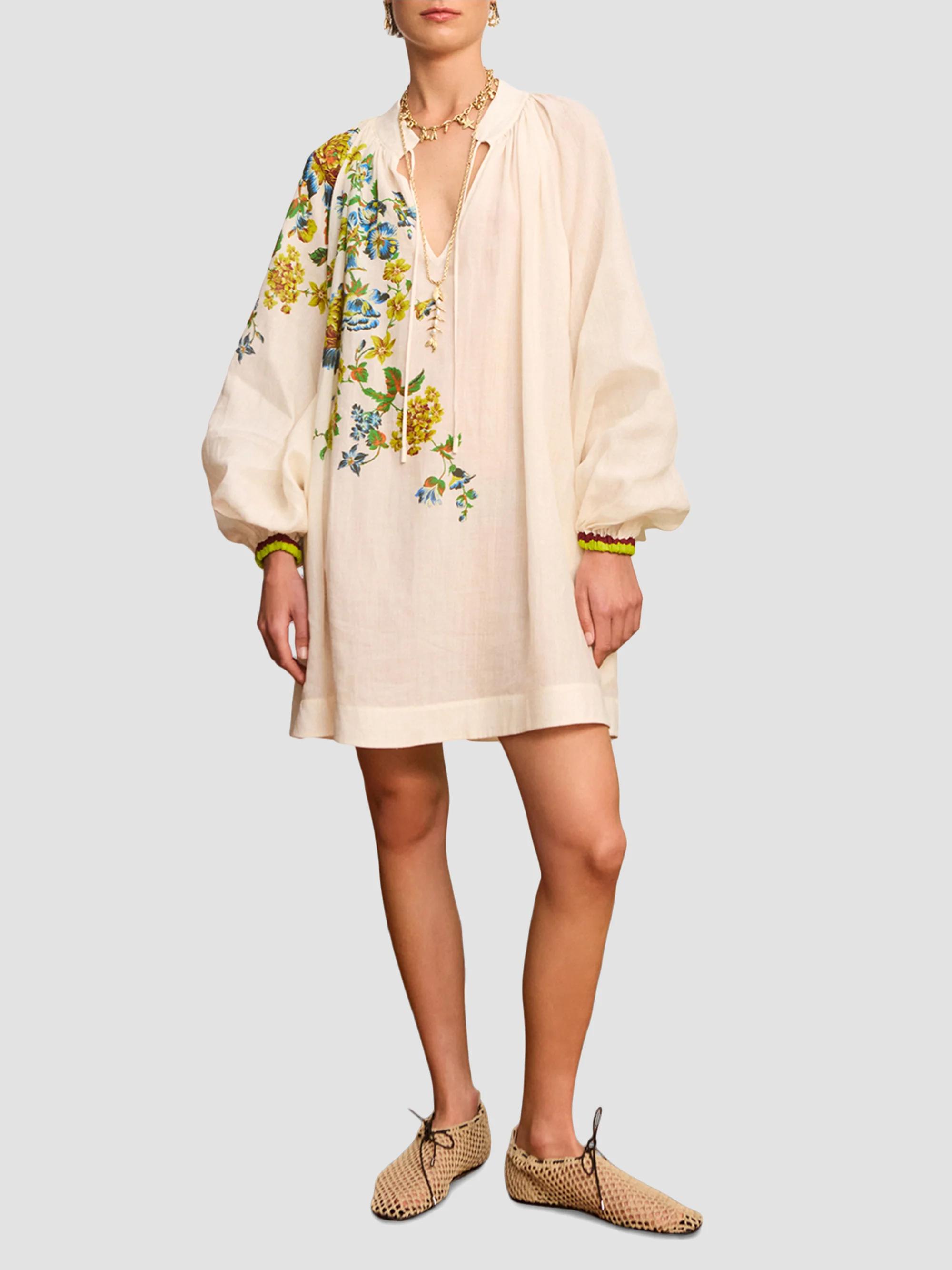 ALÉMAIS Phyllis Lace Mini Dress | Saks Fifth Avenue