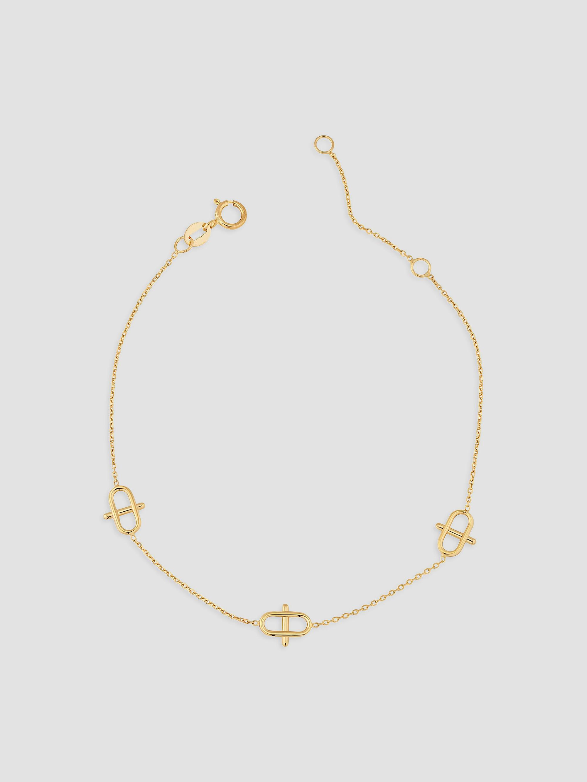 Saint Laurent Opyum Heart Charm Bracelet in Metal | Saks Fifth Avenue