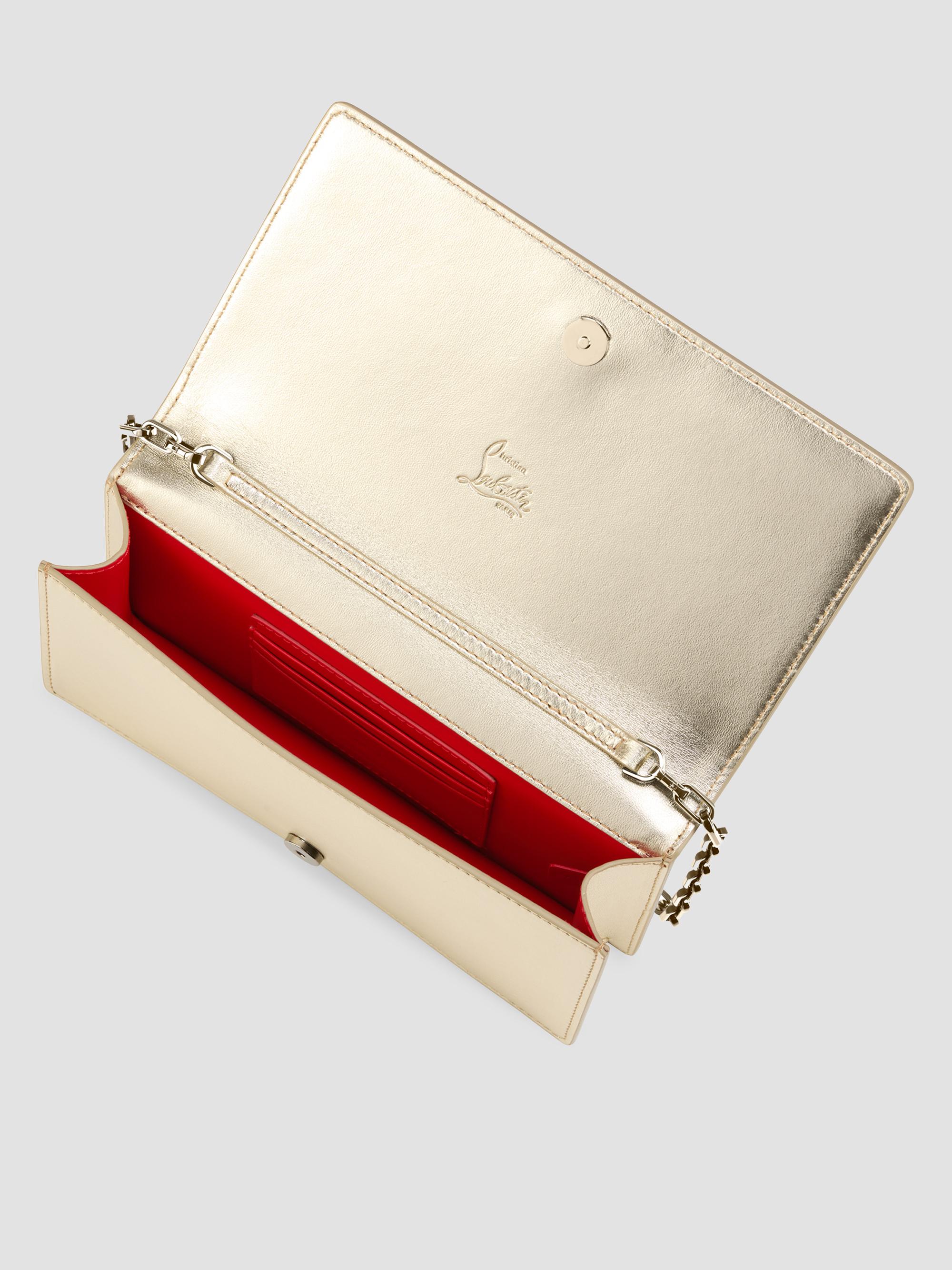 Christian Louboutin Bettina Leather Clutch | Saks Fifth Avenue