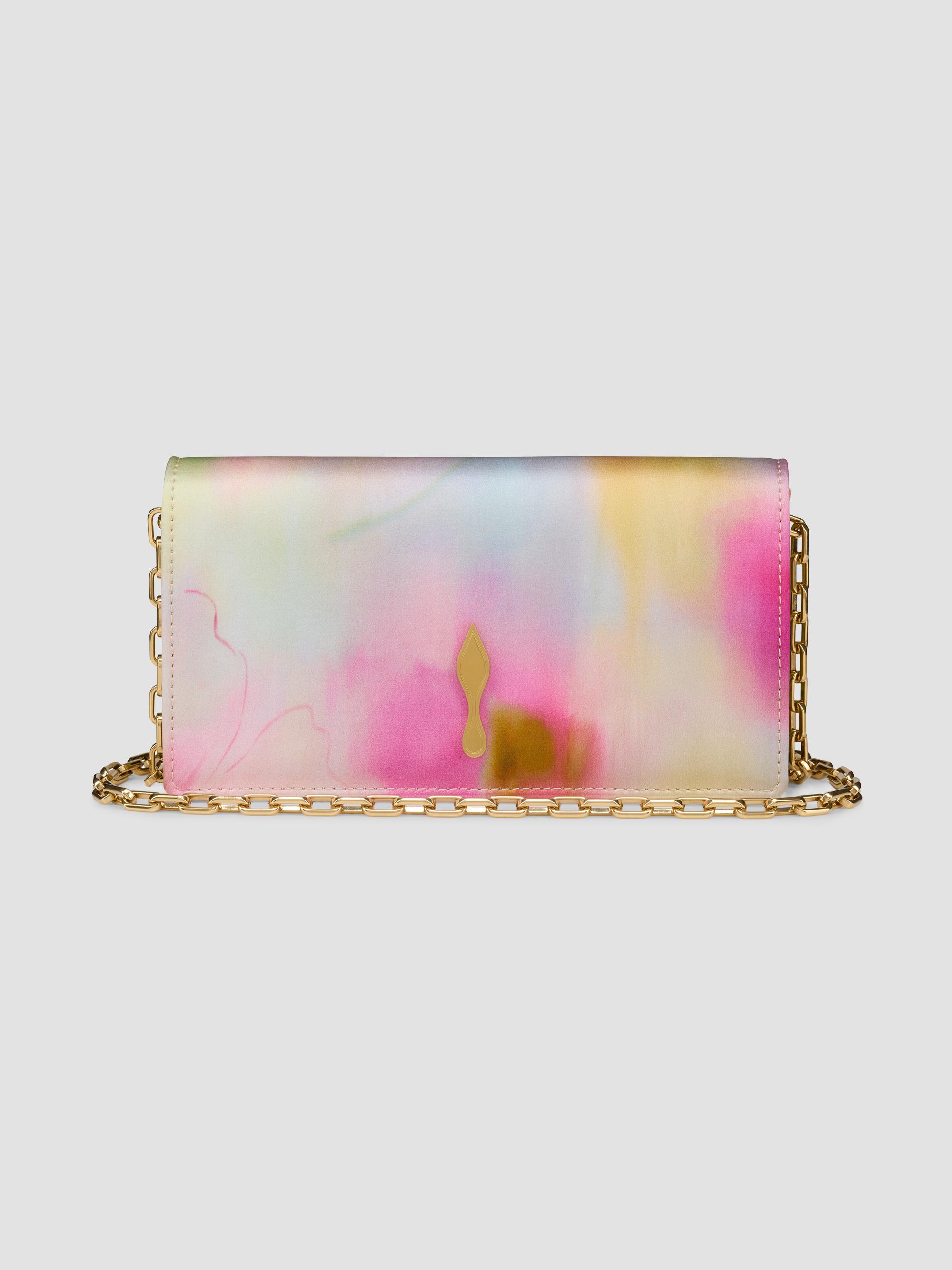 Christian Louboutin Women's Bettina Satin Clutch - Multicolored | Thumbnail 6
