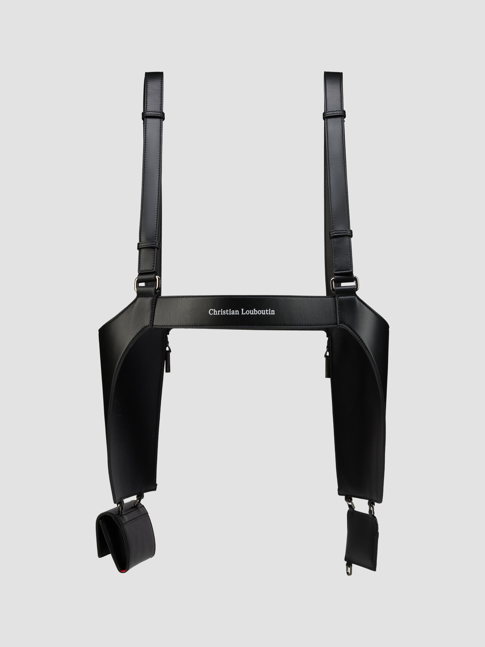 Christian Louboutin Tactical Leather Harness Bag | Saks Fifth Avenue