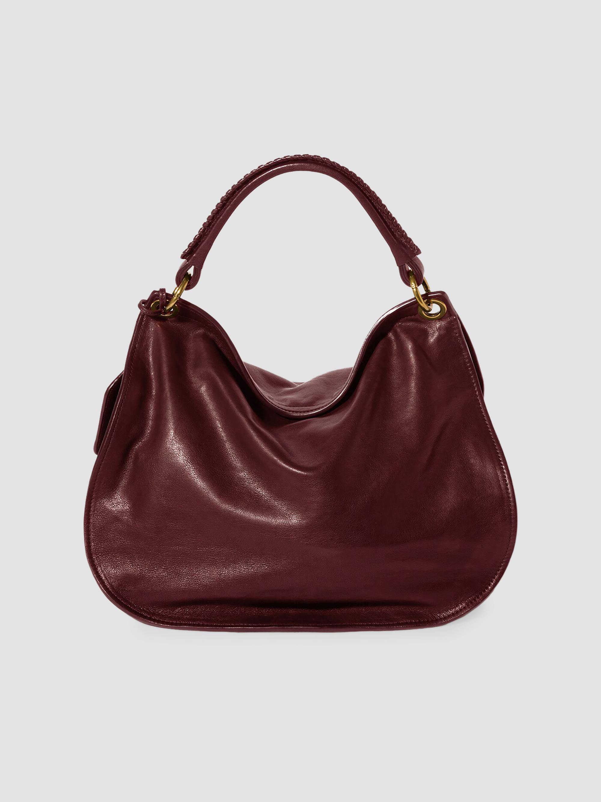 Rendezvous Leather Hobo Bag