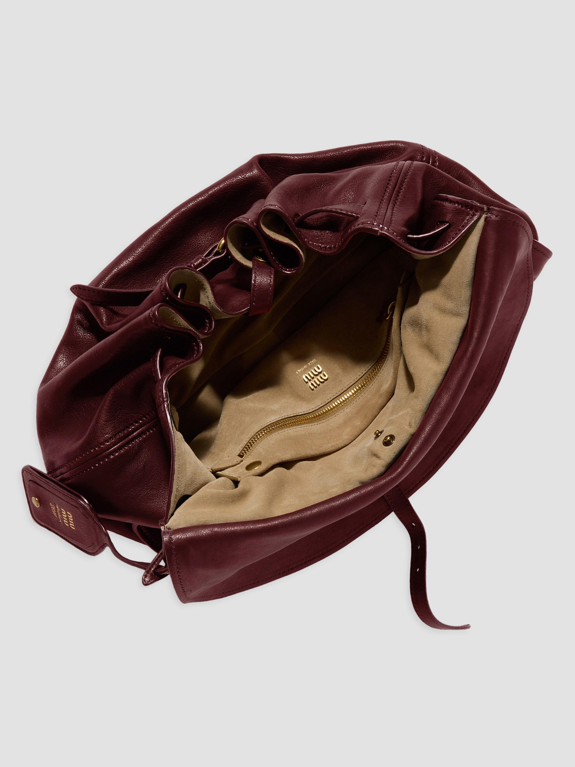 Rendezvous Leather Hobo Bag