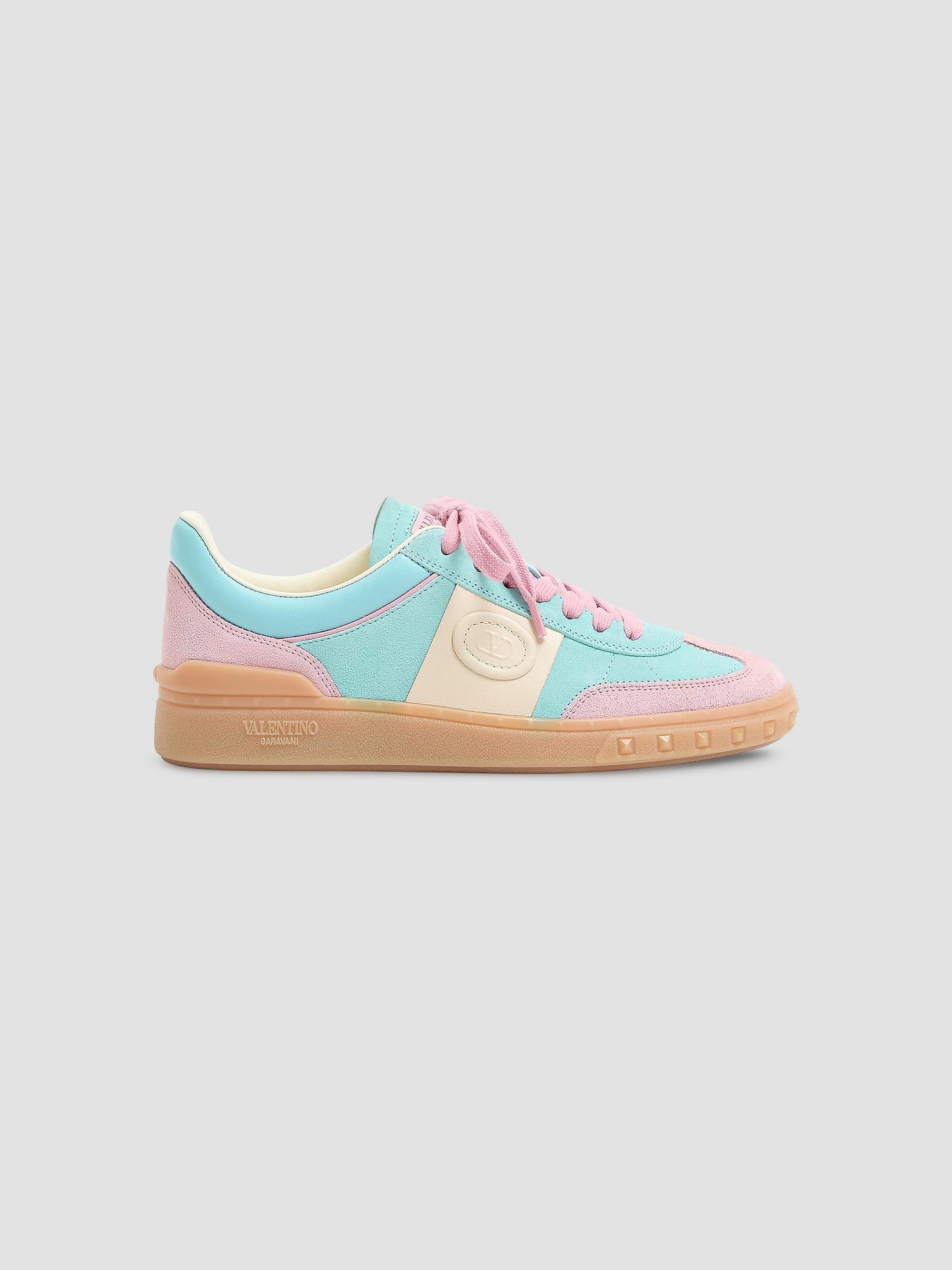 Valentino Garavani Women's Upvillage Crosta Sneakers - Azure | Thumbnail 9