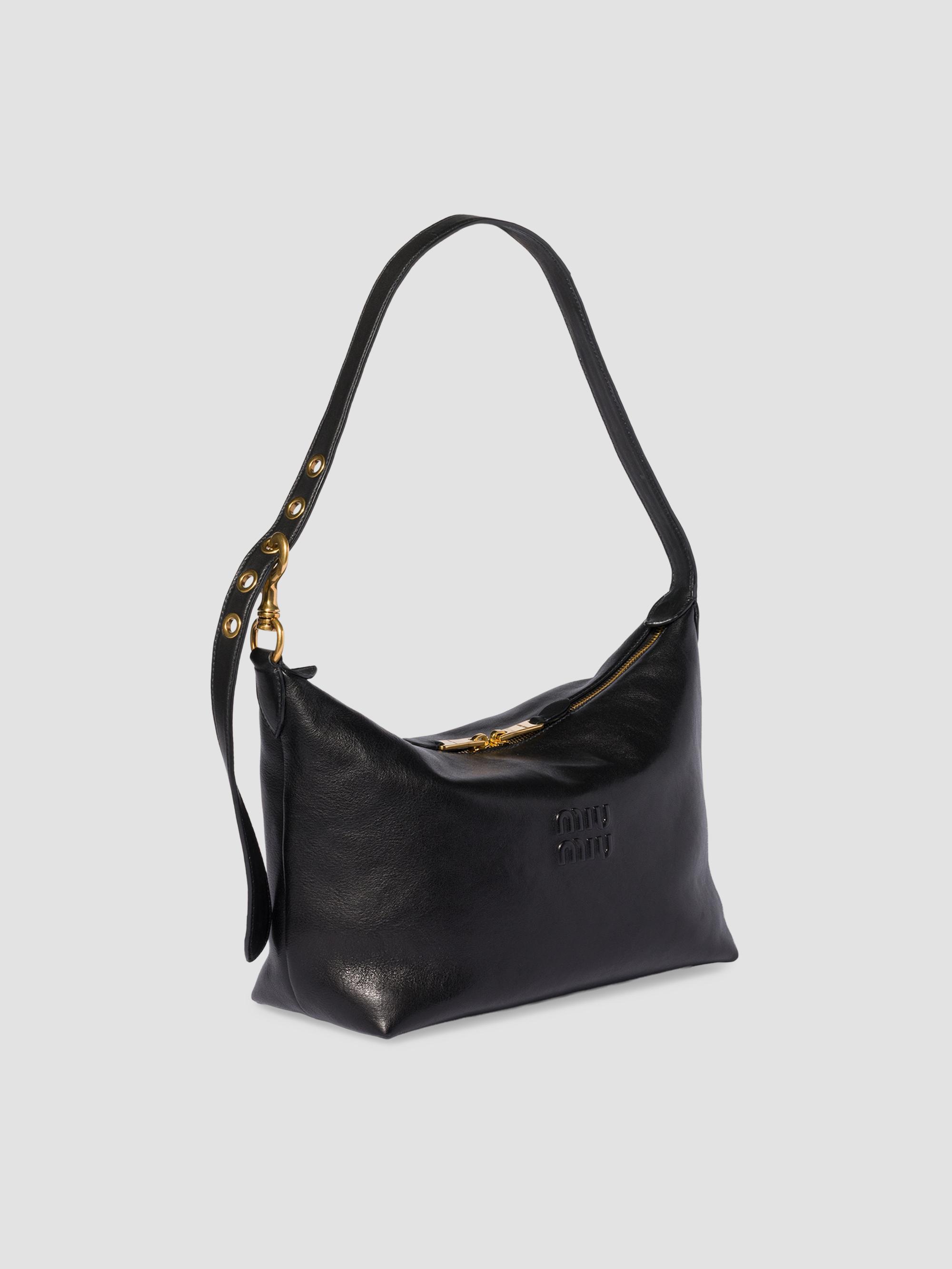 Miu Miu Spirit Nappa Leather Shoulder Bag | Saks Fifth Avenue