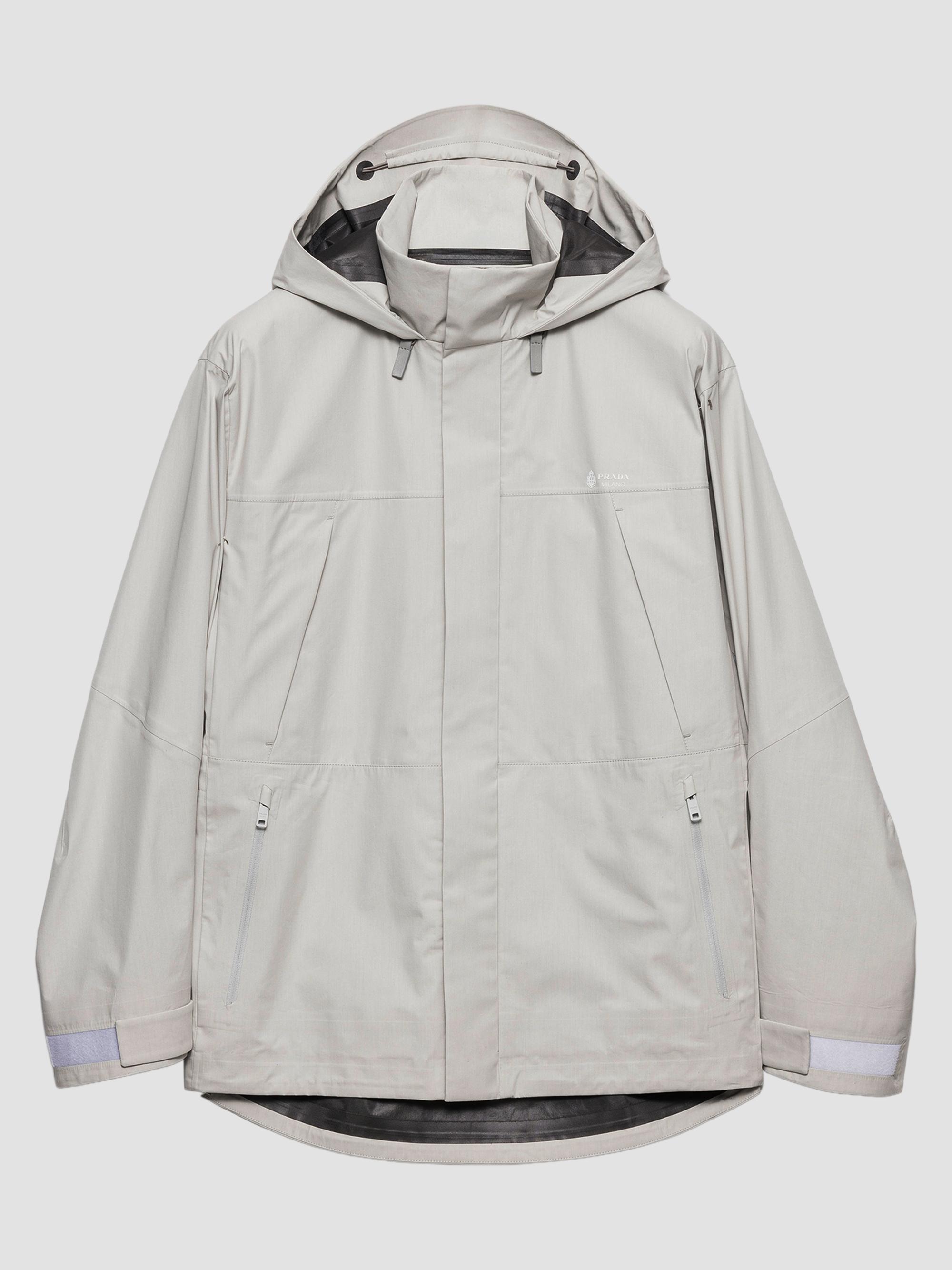 Prada Men's Technical Fabric Jacket - Beige Khaki | Thumbnail 7