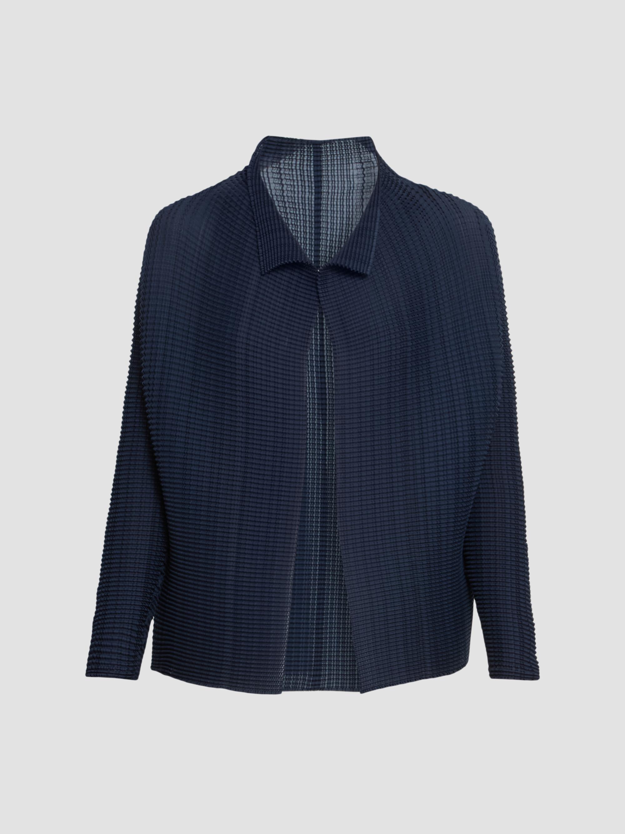 Issey Miyake Wooly Pleats Long-Sleeve Shirt Jacket | Saks Fifth Avenue