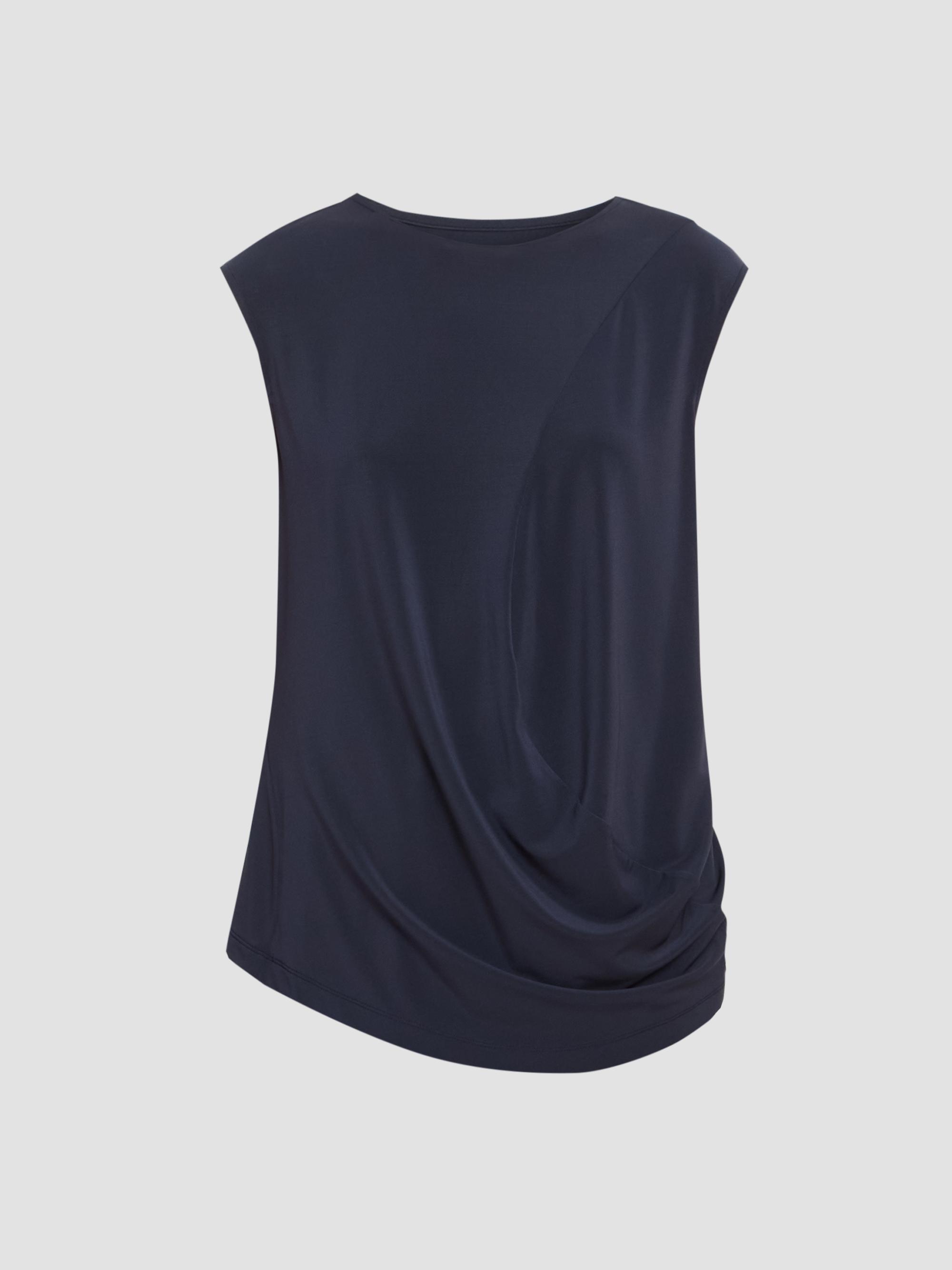 Issey Miyake Drape Jersey Top | Saks Fifth Avenue