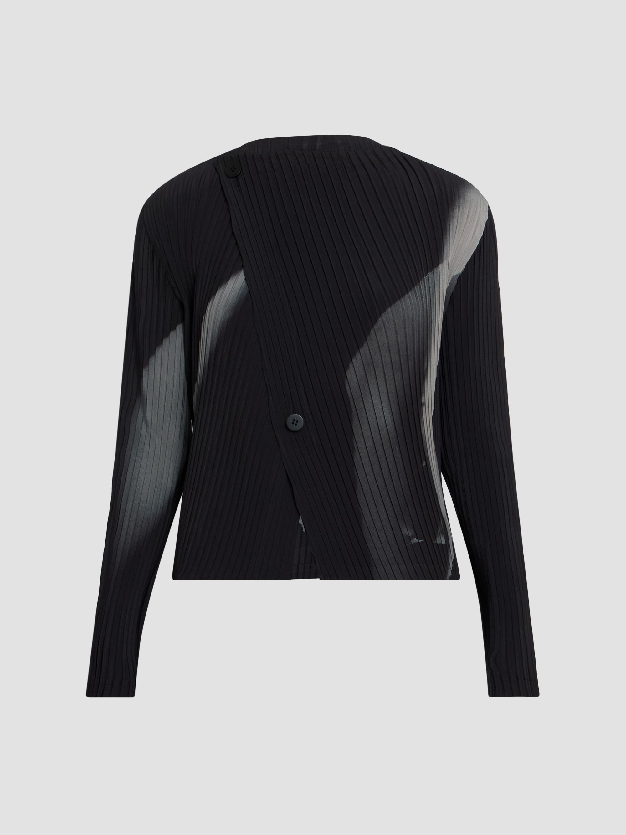 Issey Miyake Hands of Lover Printed Pleated Cardigan | Saks Fifth