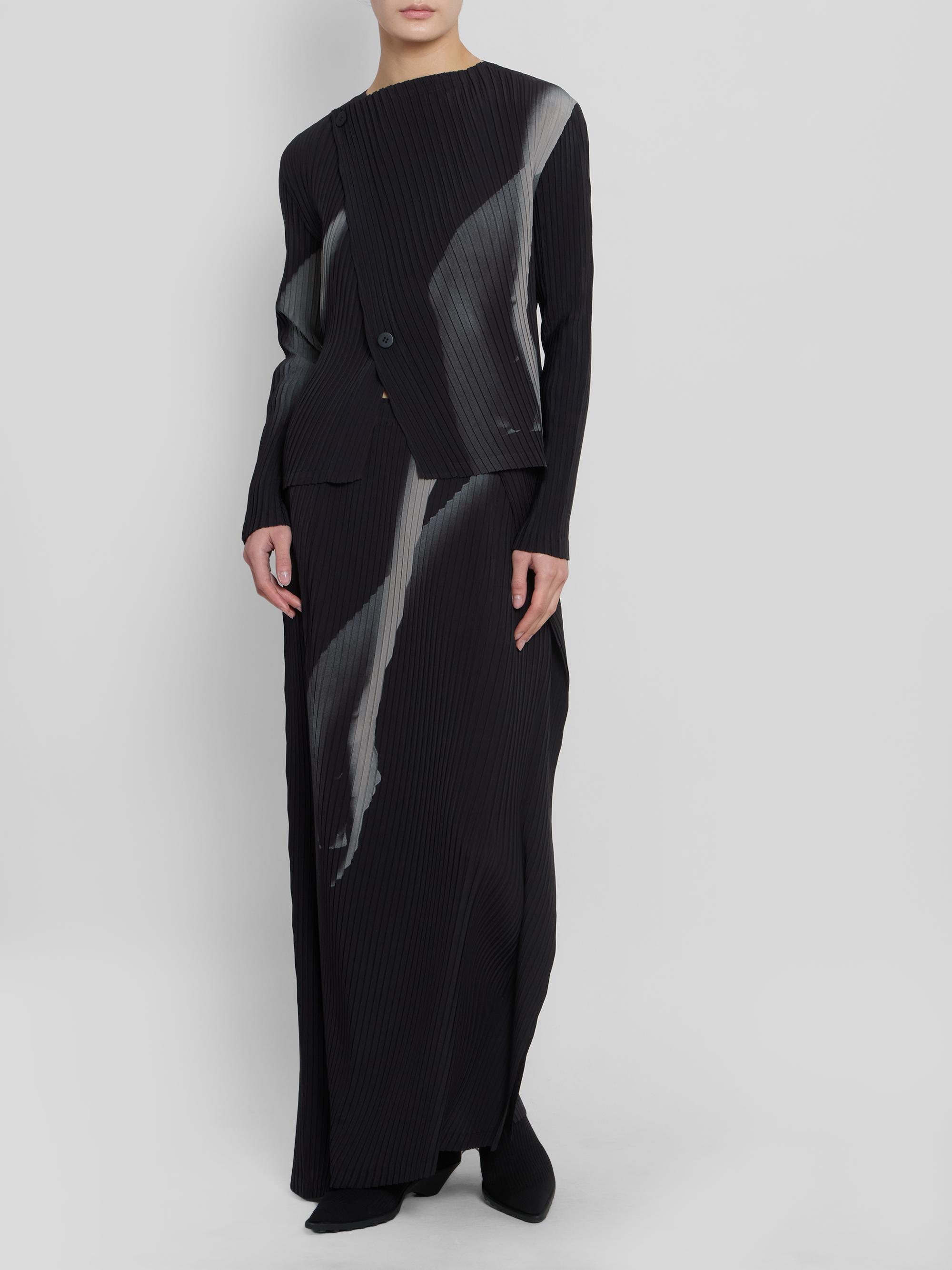 Issey Miyake Hands of Lover Printed Pleated Cardigan | Saks Fifth