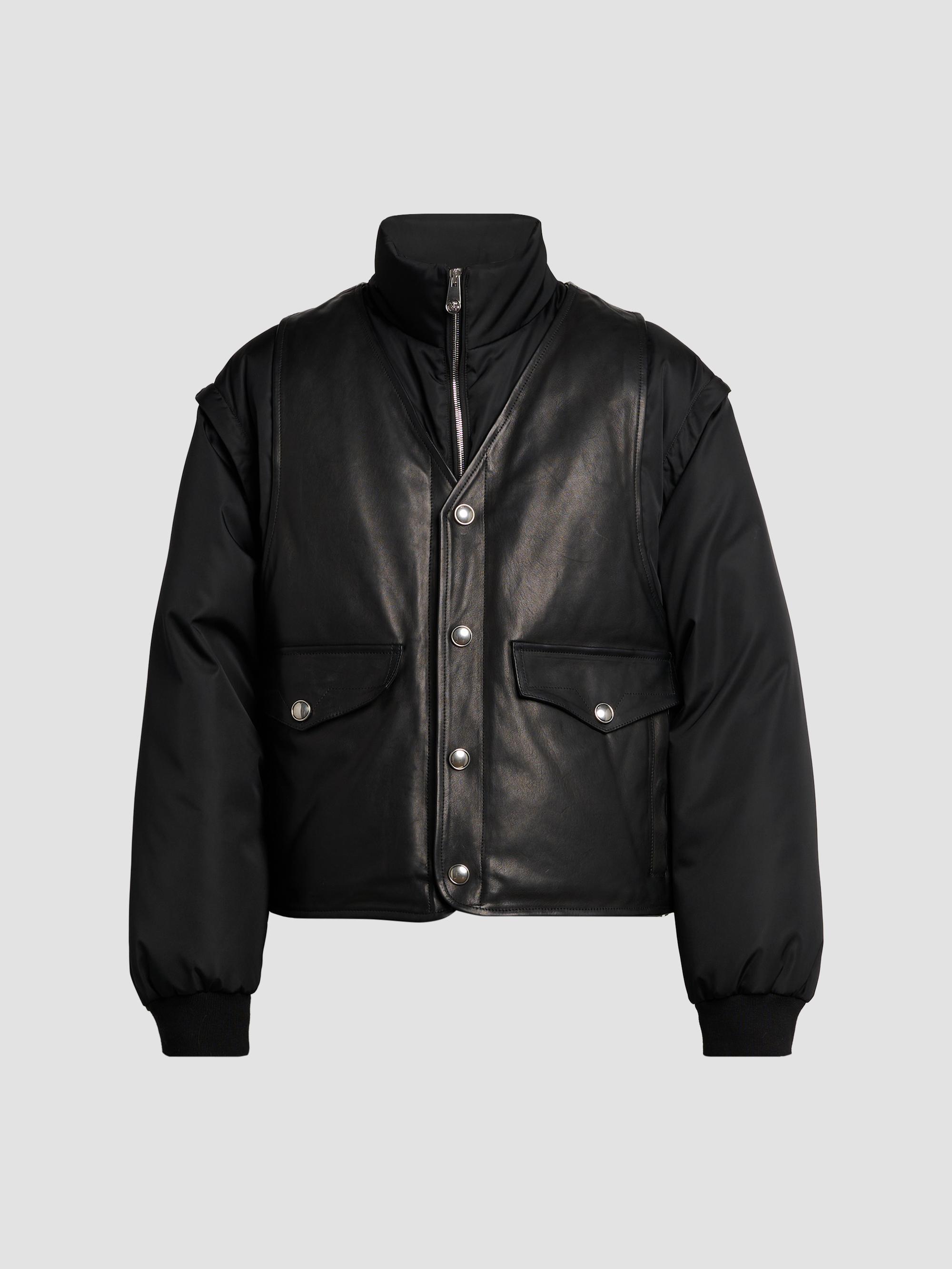 Our Legacy Leather Mini Jacket | Saks Fifth Avenue