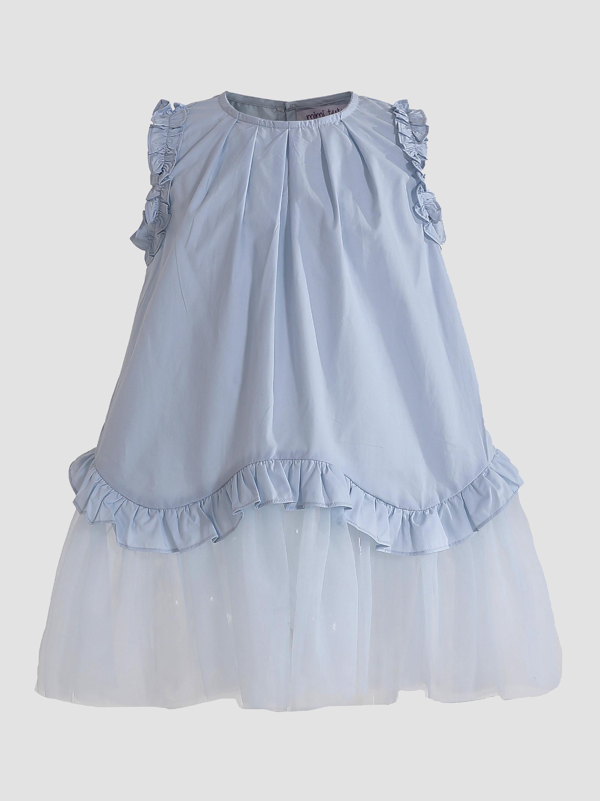 Mimi Tutu Little Girl's & Girl's Lumielle Dress - Blue