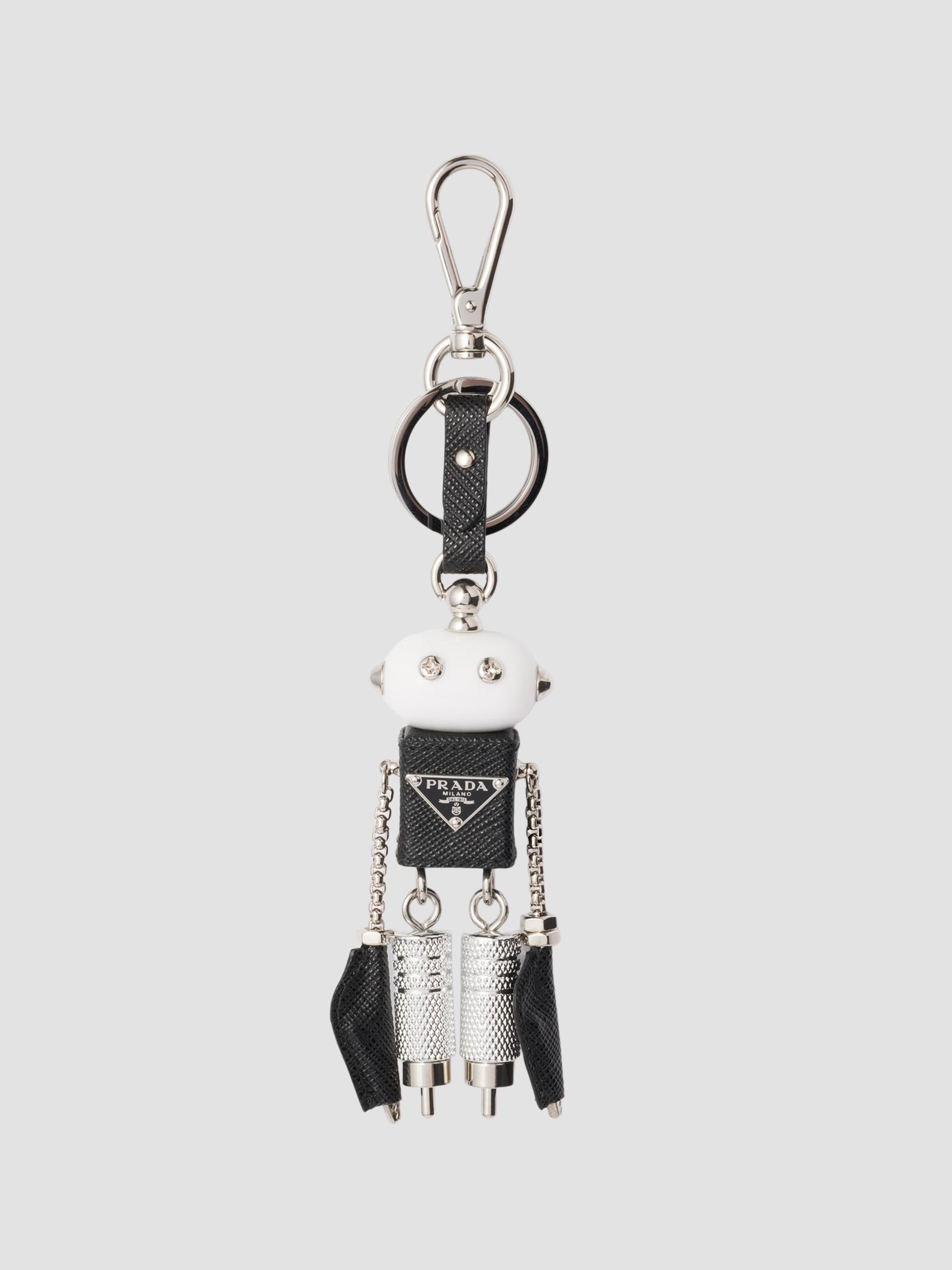 Prada Re-Nylon Robot Bag Charm | Saks Fifth Avenue