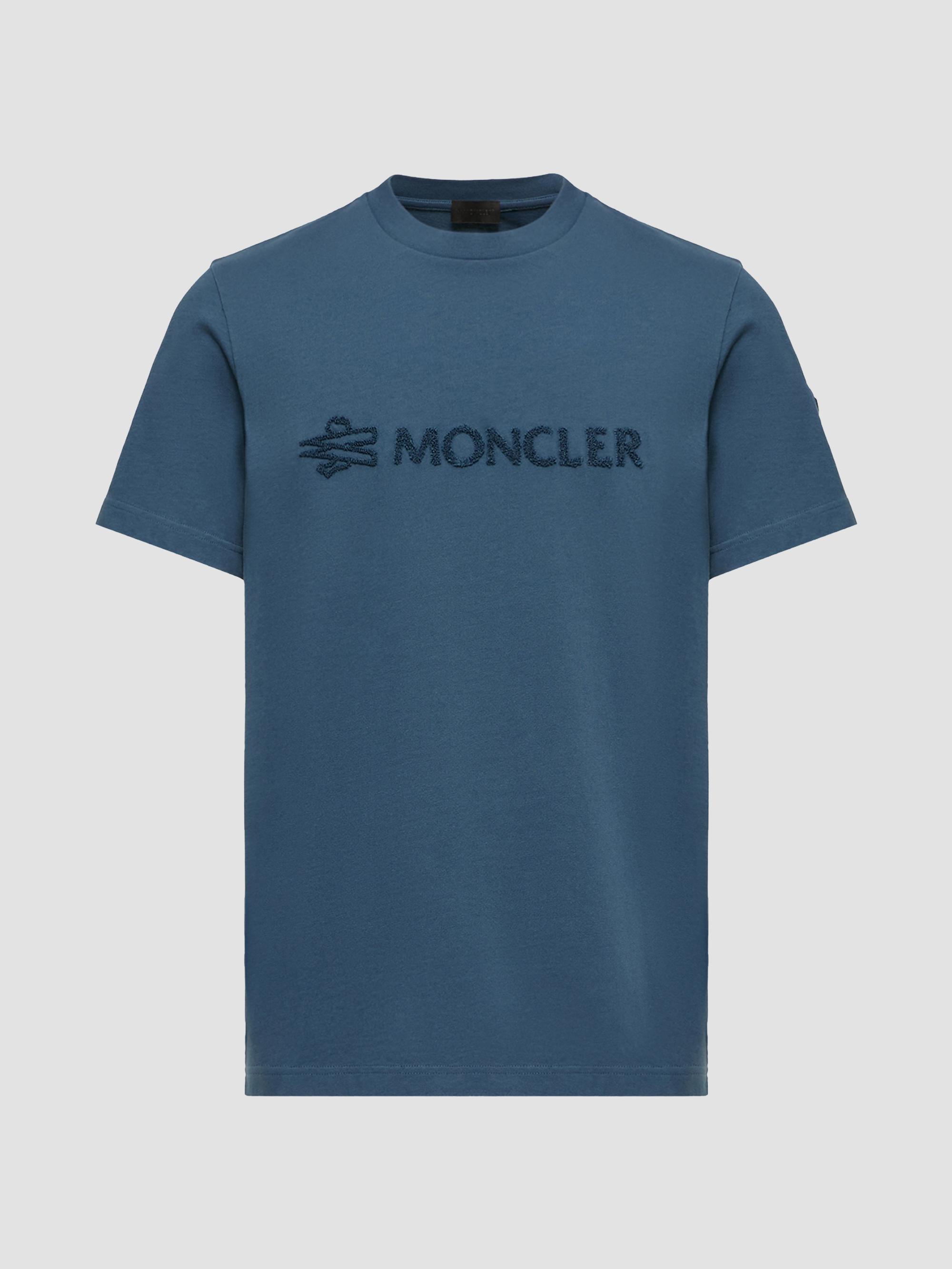 Moncler Crewneck T-Shirt in Cotton | Saks Fifth Avenue